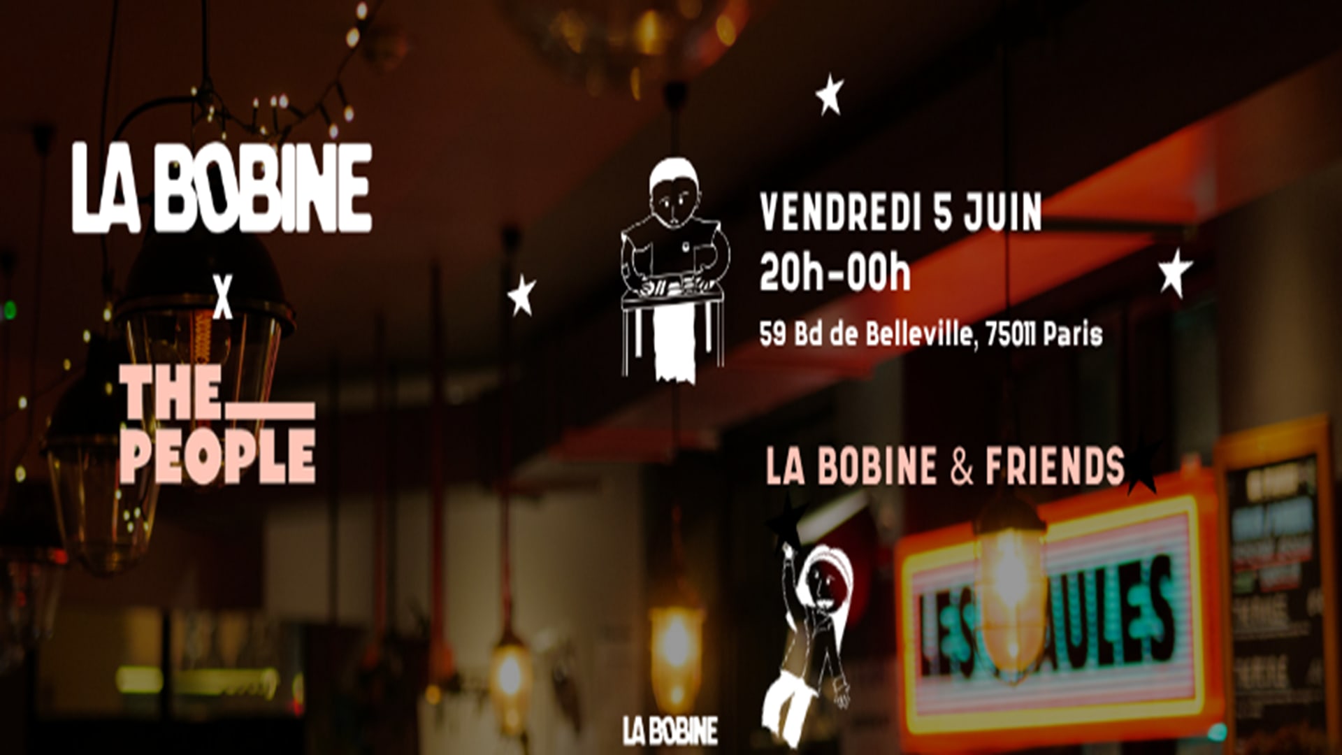 La Bobine & Friends @ The People Belleville Cover