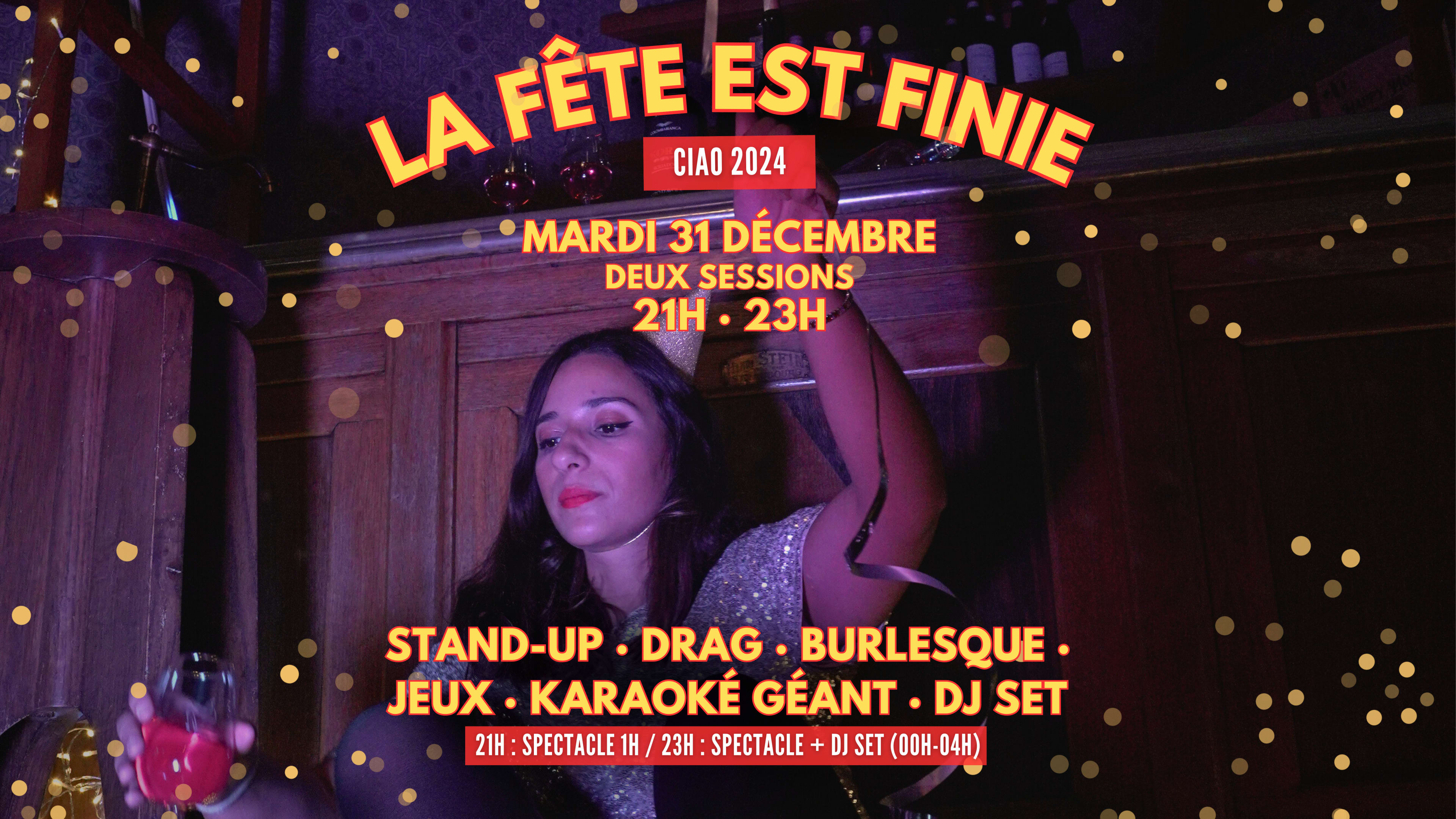La Fête Est Finie - Soirée Du Réveillon 31 Décembre Cover