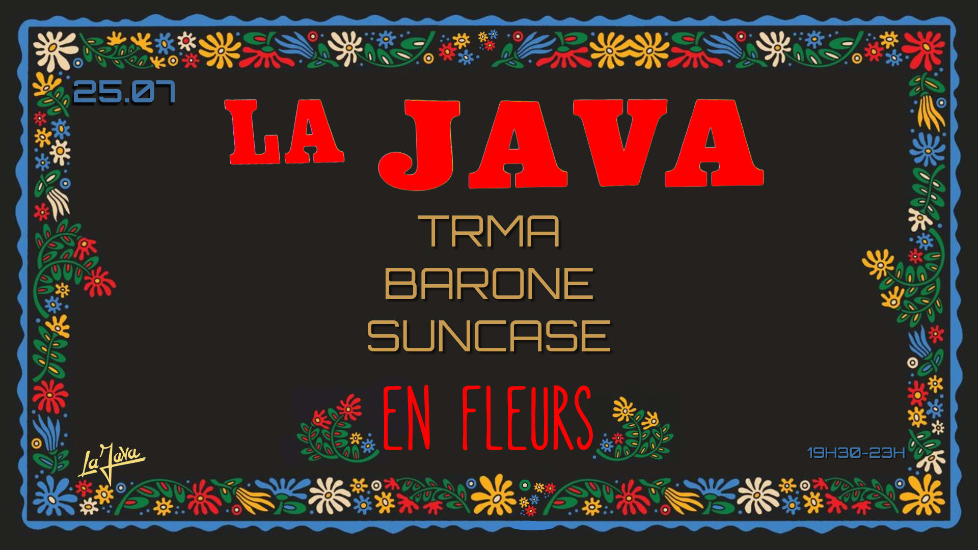 La Java En Fleurs : Barone, Trma & Suncase Cover