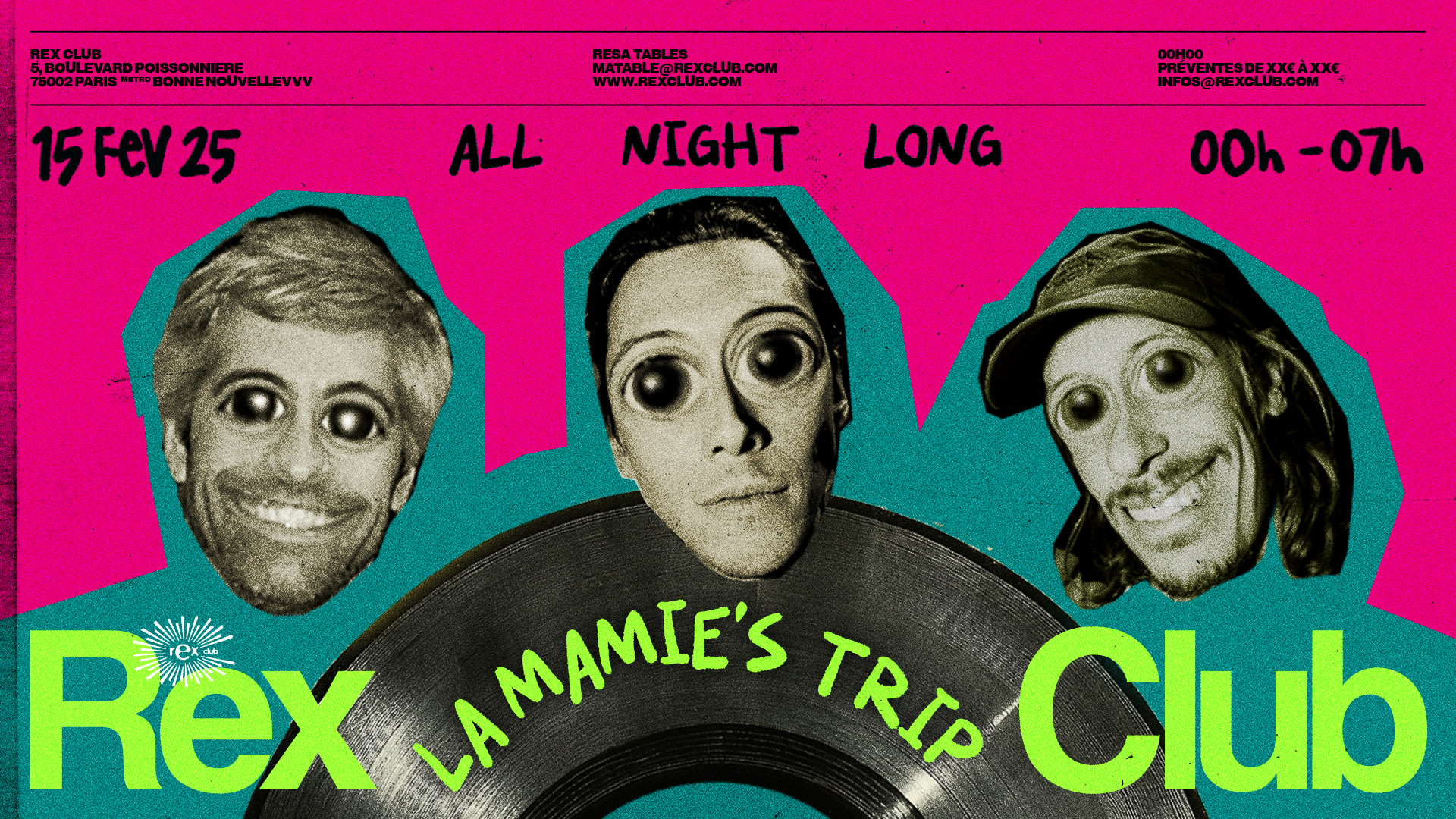 Rex Club Presents: La Mamie's Trip Allnightlong Cover