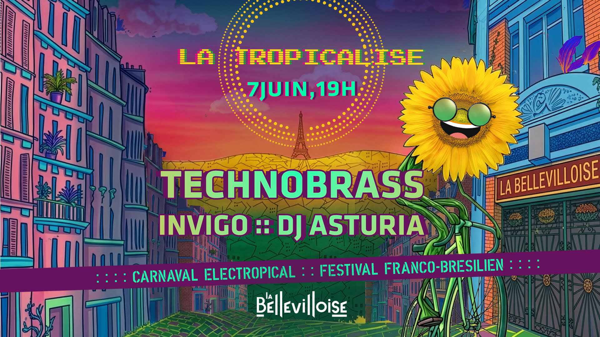 La Tropicalise #5 Technobrass | Invigo | Astúria Cover
