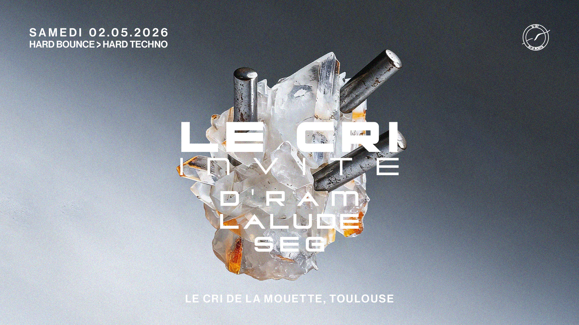 Le Cri Inv. D'ram, Lalude & Seg (Hard Bounce To Hard Techno) Cover