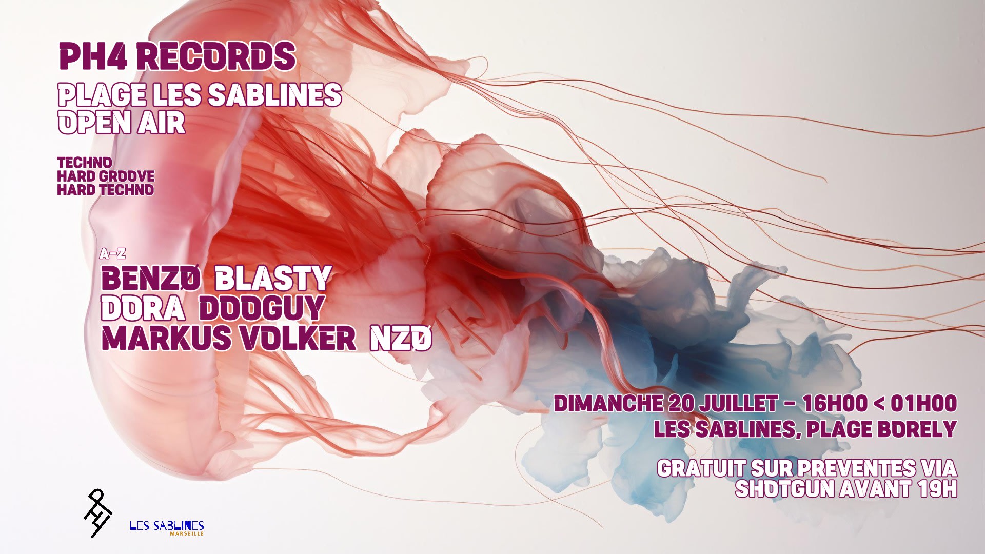 Ph4 Records X Les Sablines (Open Air) Cover