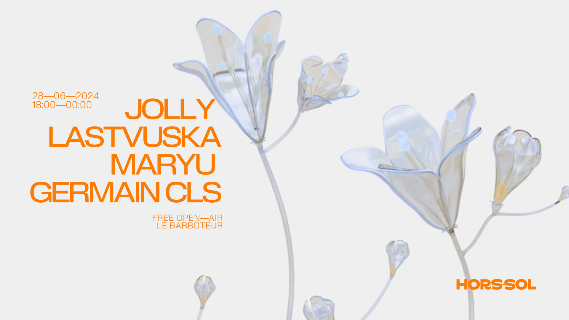 Hors-Sol Residents Takeover:Jolly,Lastvuska,Maryu,Germaincls Cover