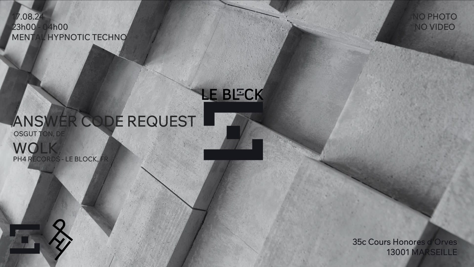 Le Block Invite : Answer Code Request Cover