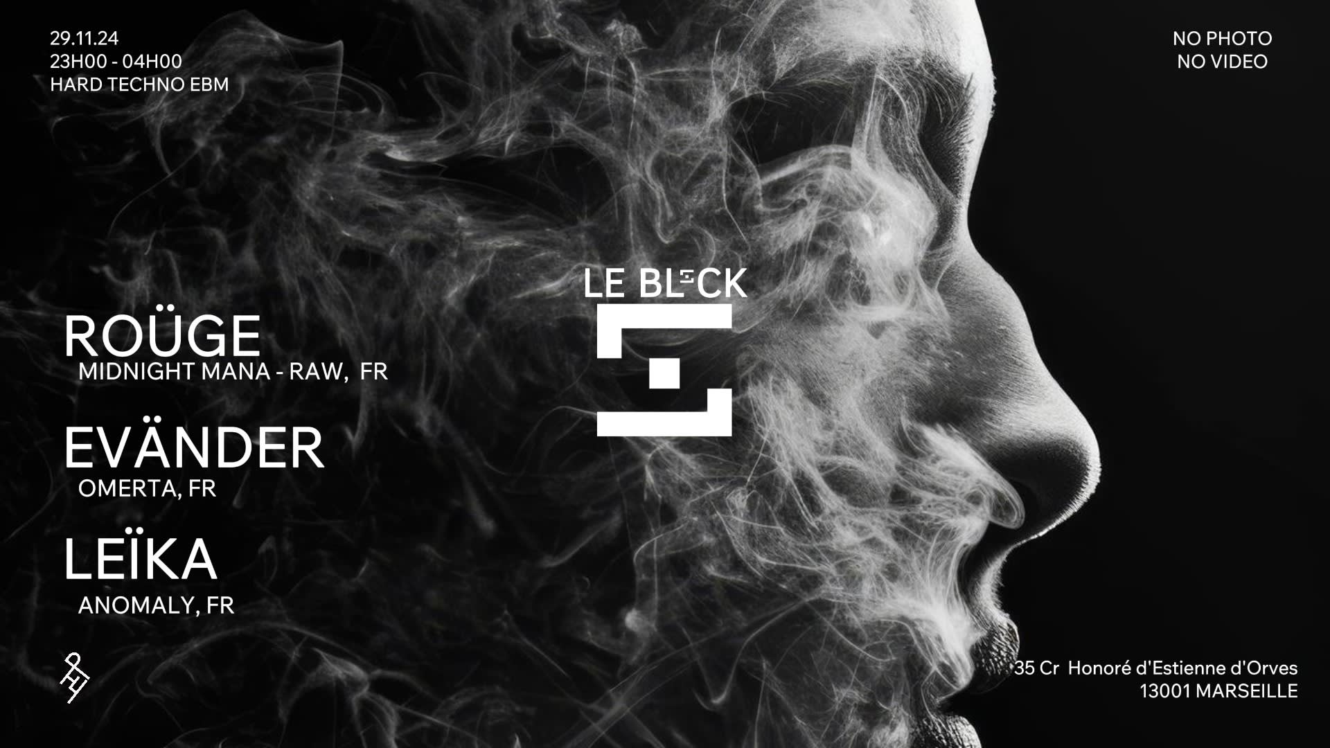 Le Block Invite : Roüge Cover