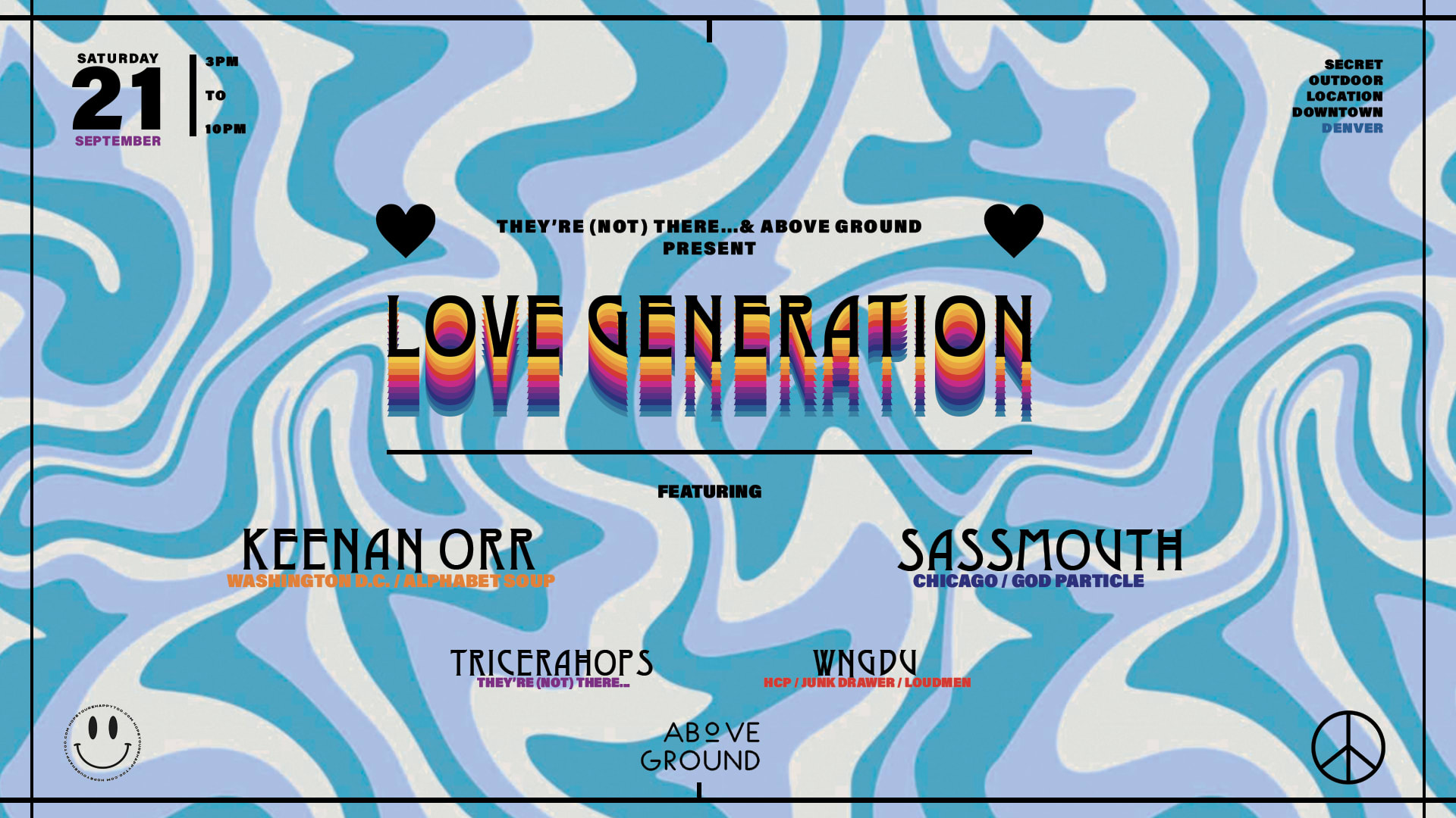 They're (Not) There...Love Generation Cover