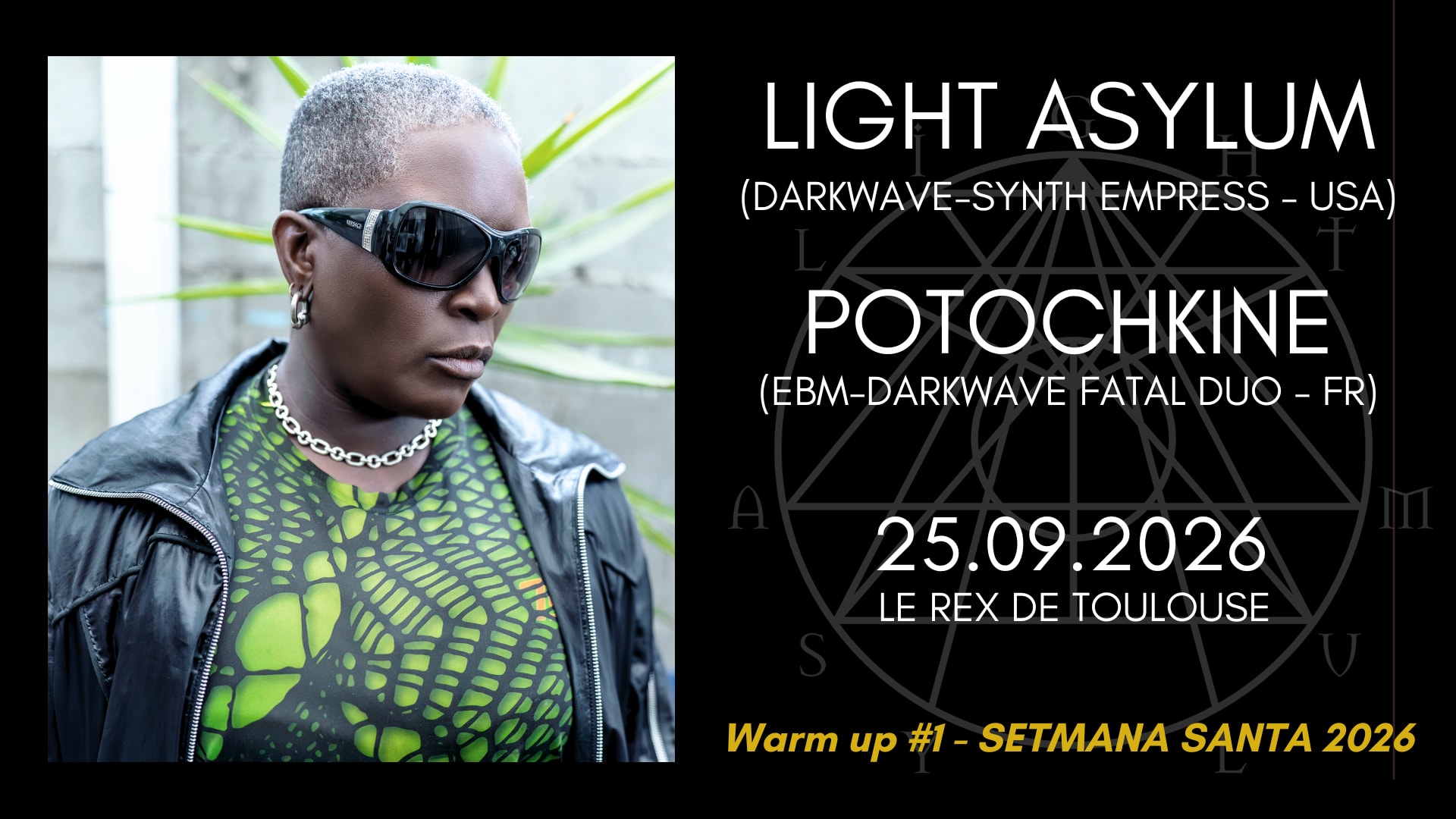 Light Asylum + Potochkine @Warm Up#1 Setmana Santa 2026 Cover