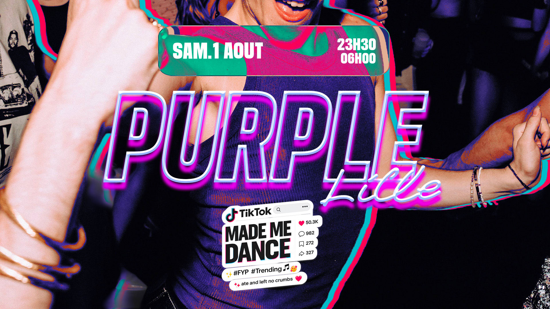 La Purple Lille - Tiktok Made Me Dance Cover