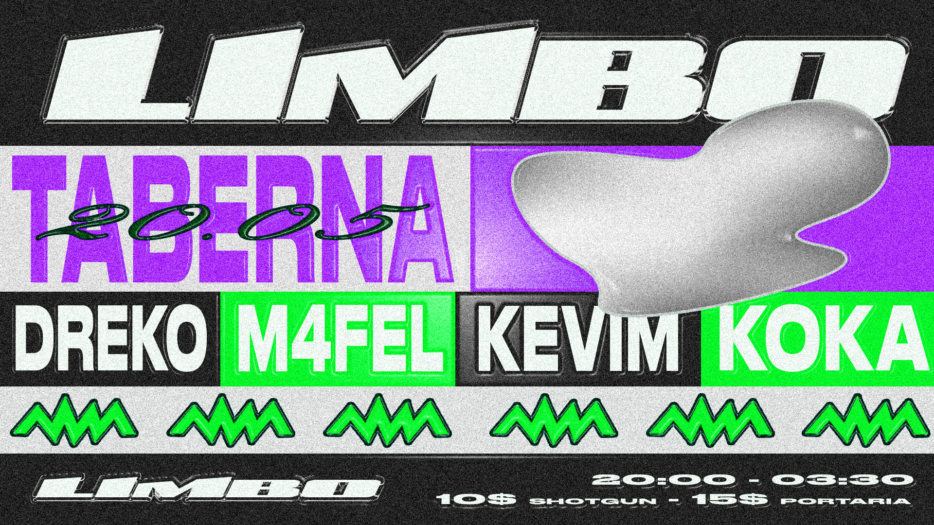 Limbo @ Taberna 1069 • 20.05 Cover