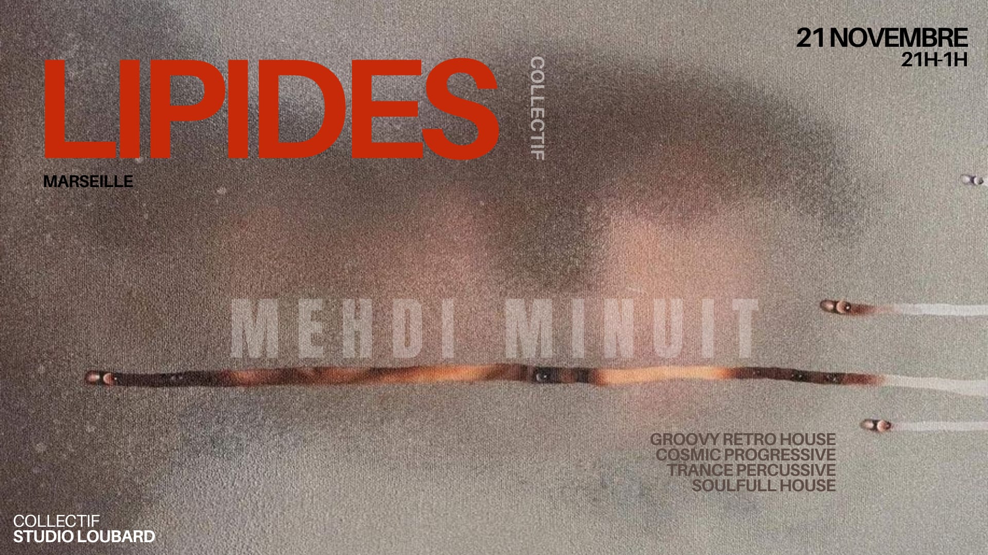 Mehdi Minuit - Lipides Collectif Cover