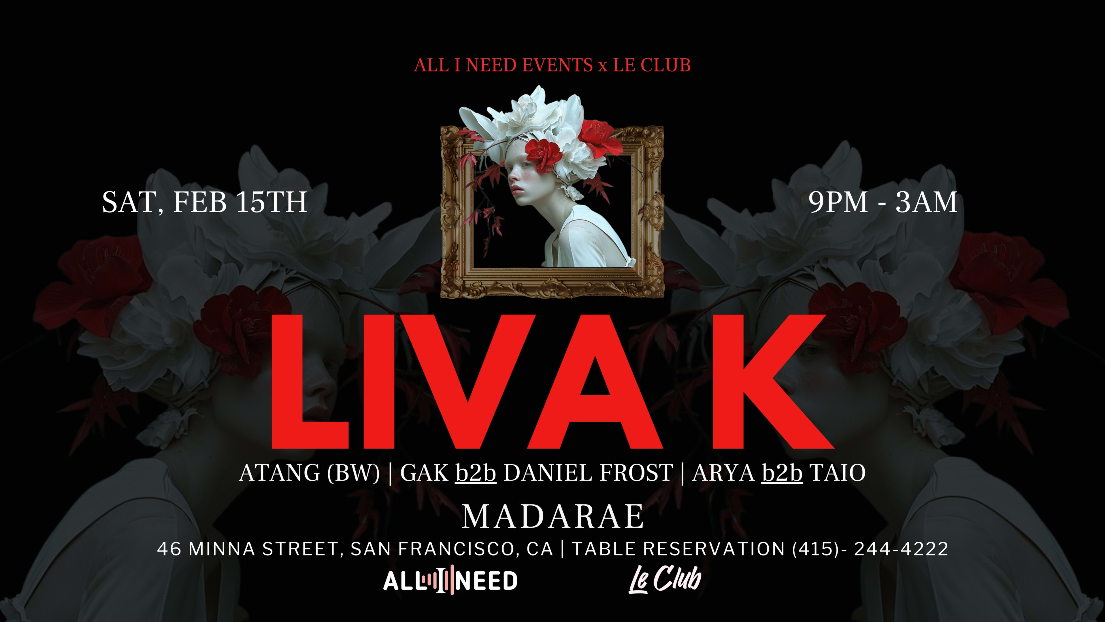Liva K [Afro House] At Madarae | Nba All Star Weekend Cover
