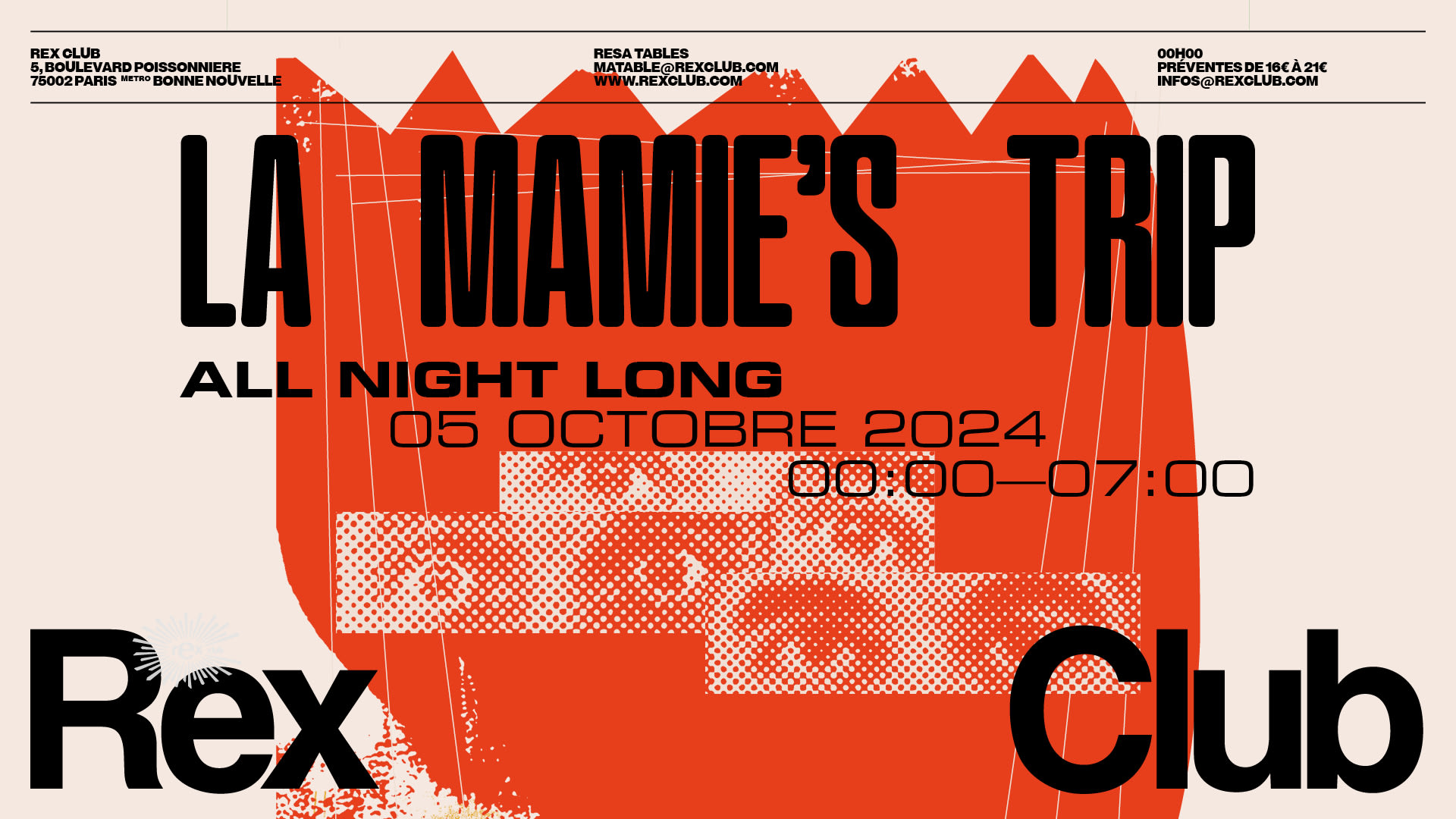 La Mamie's Trip All Night Long Cover