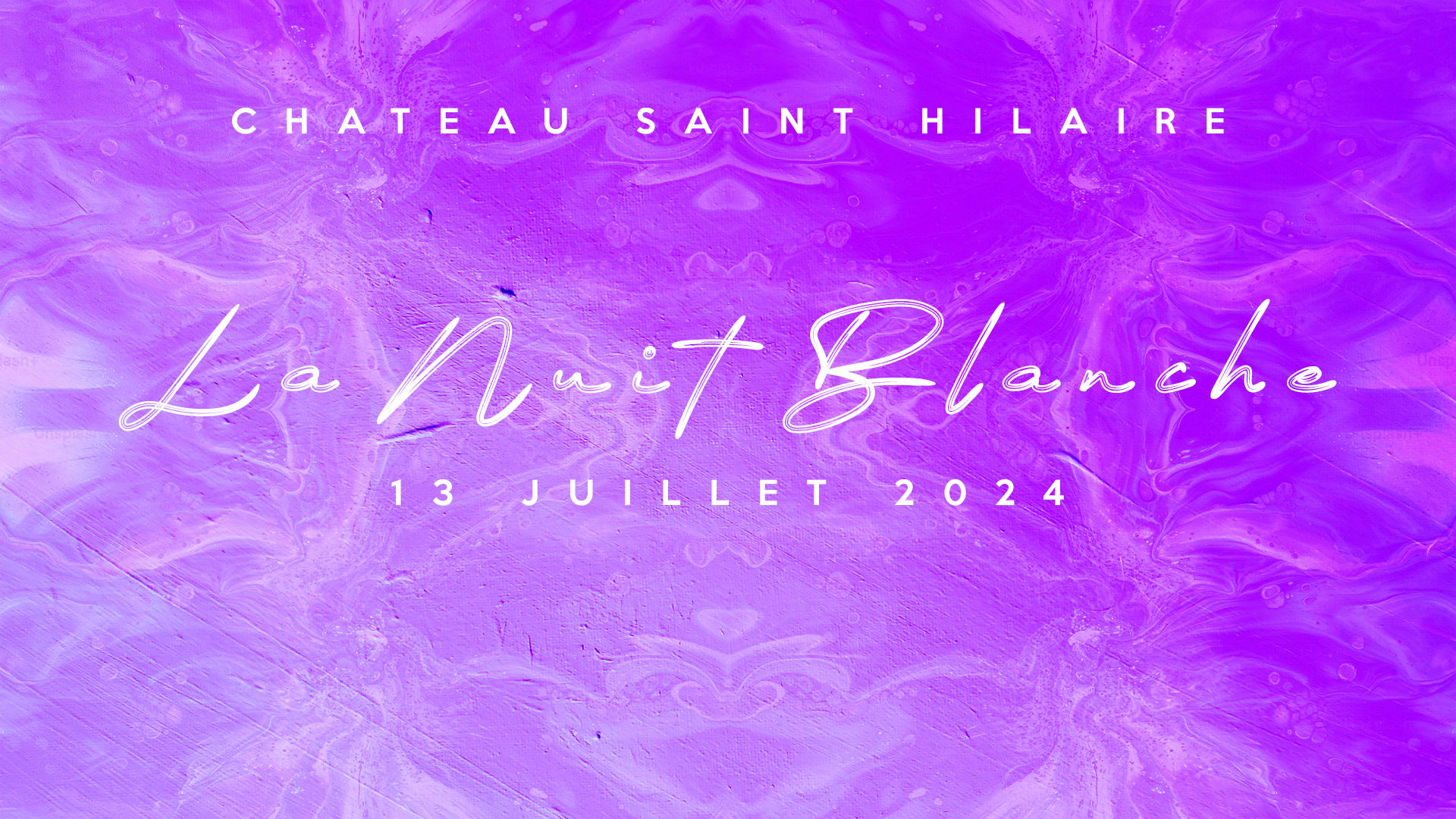 La Nuit Blanche @Châteausainthilaire Cover