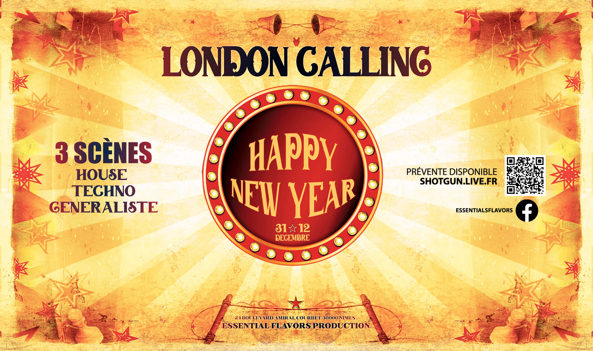 London Calling - Happy New Year Cover