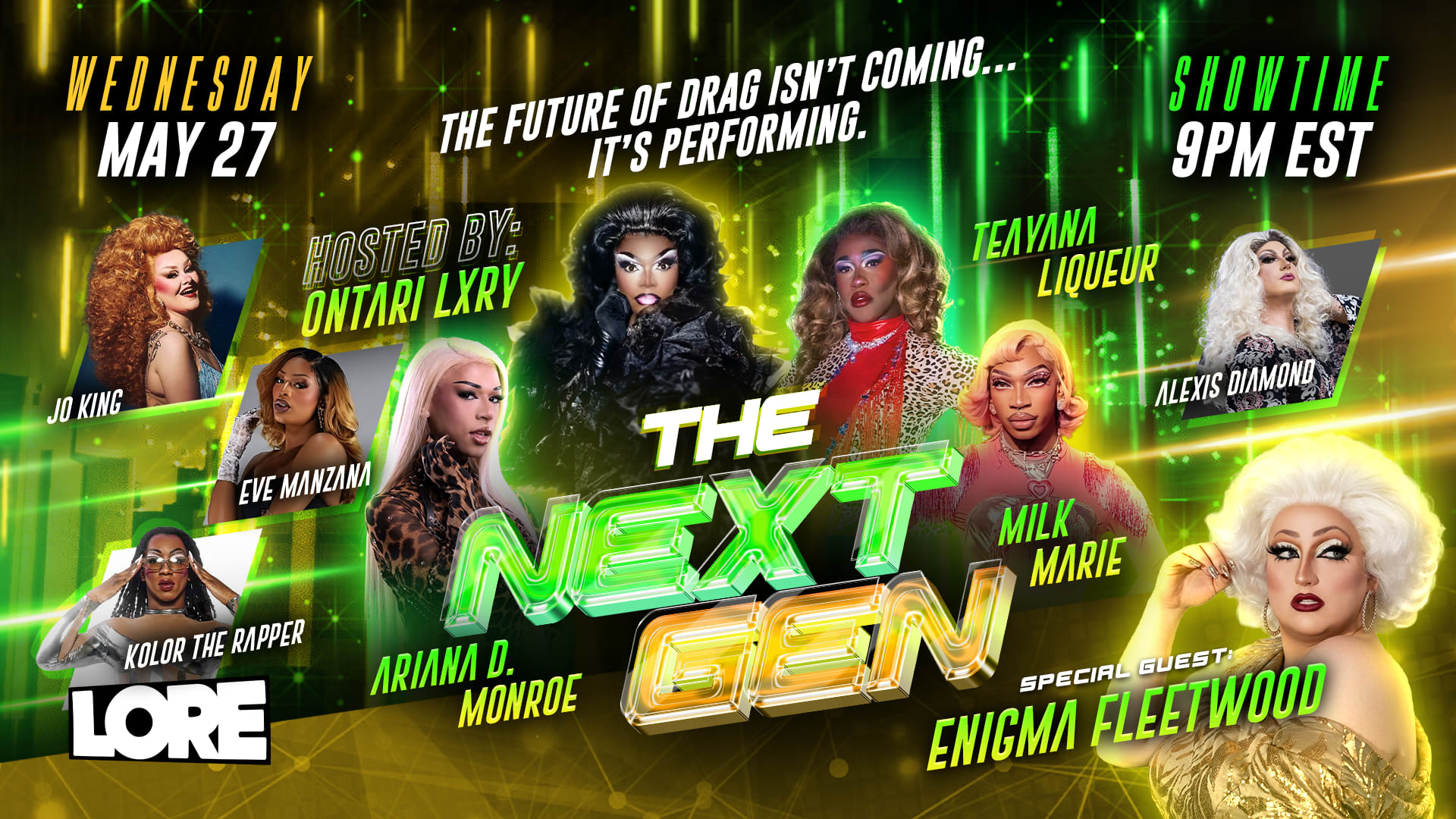 The Next Gen! Drag Show Cover