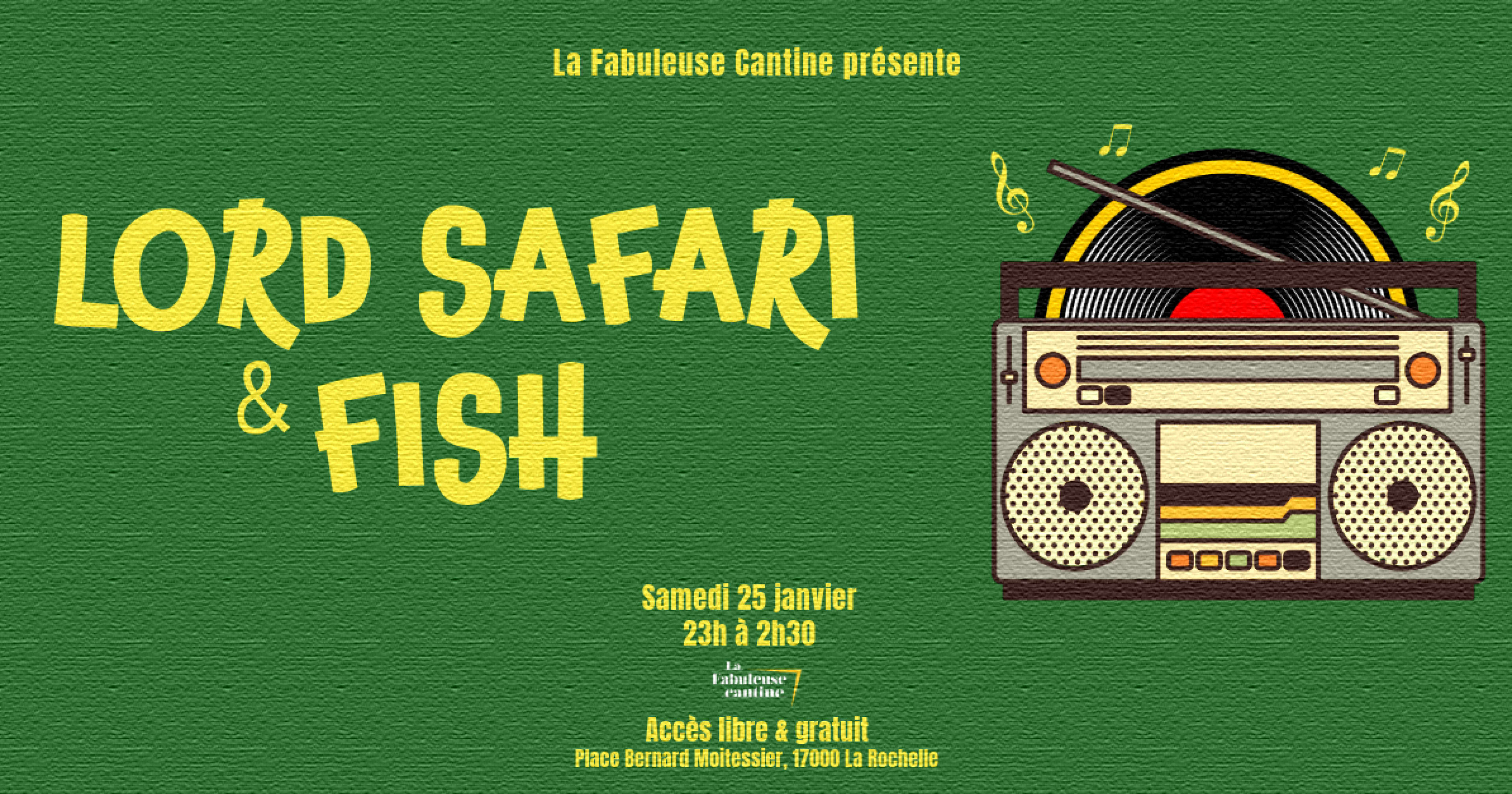 Dj Set - Lord Safari & Fish Cover