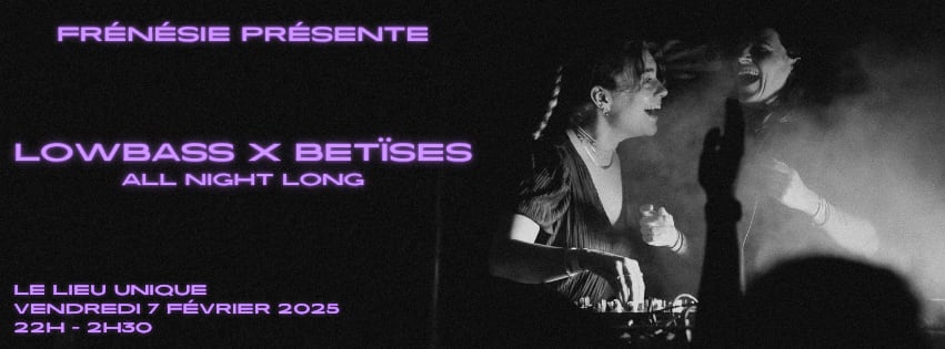 Lowbass X Betïses : All Night Long Cover