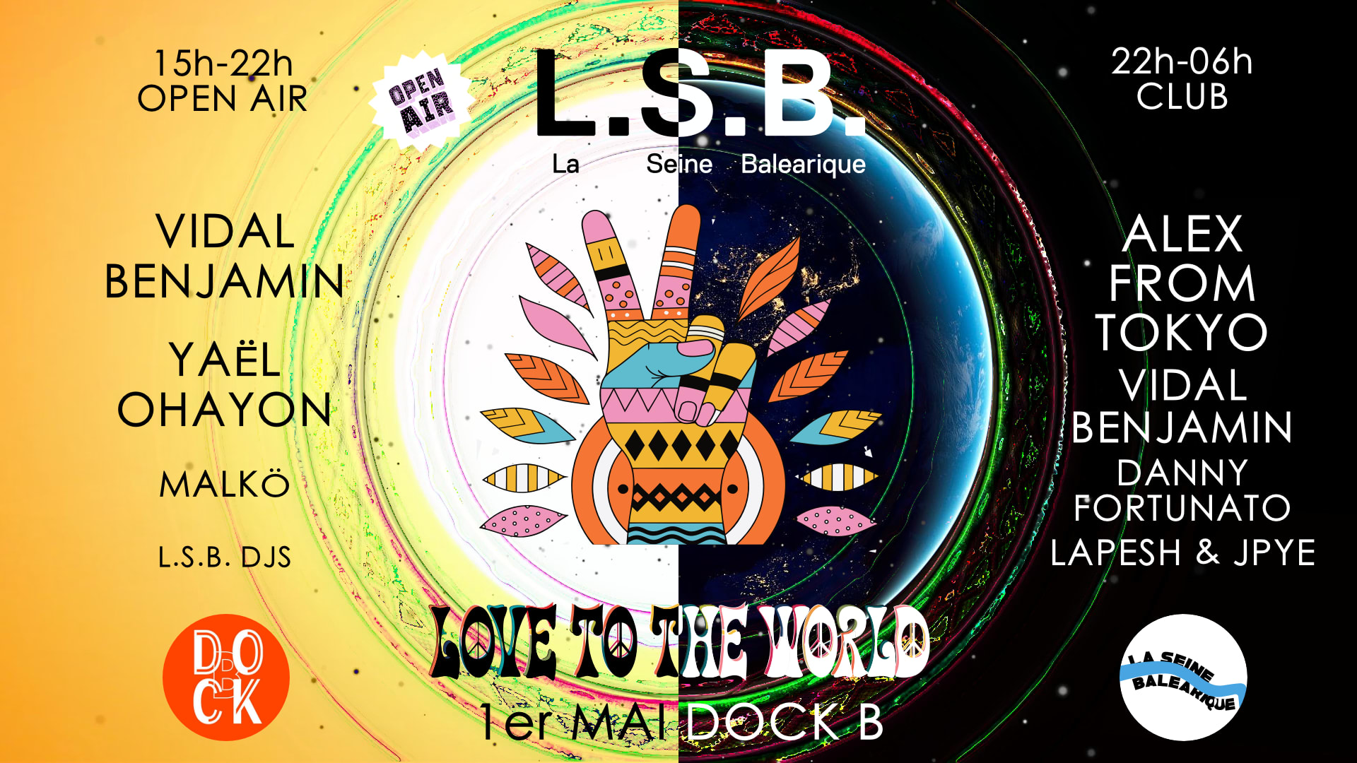 Love To The World Avec La Seine Baléarique Cover