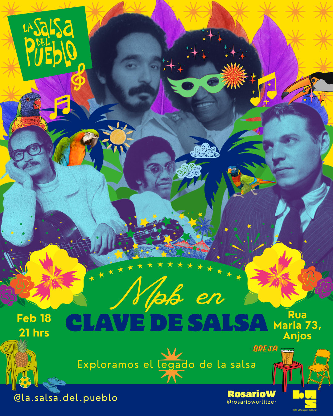 Carnaval Salsero At Bus Paragem Cover