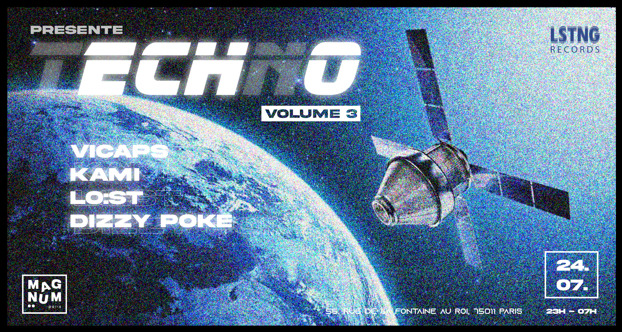 Echo Vol.3: Vicaps, Kami., Dizzy Poke, Lo:St, Sosthène Cover