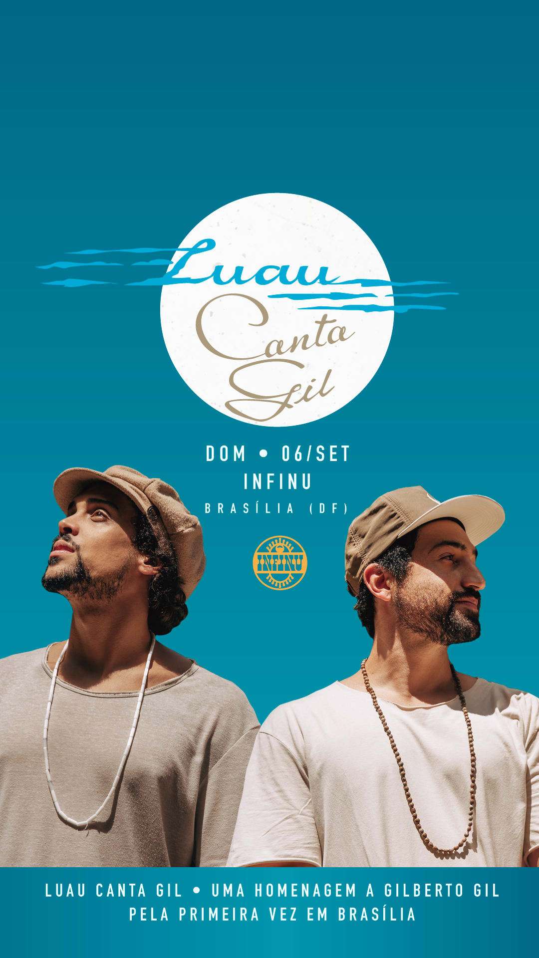 Luau Canta Gil Em Brasília Cover
