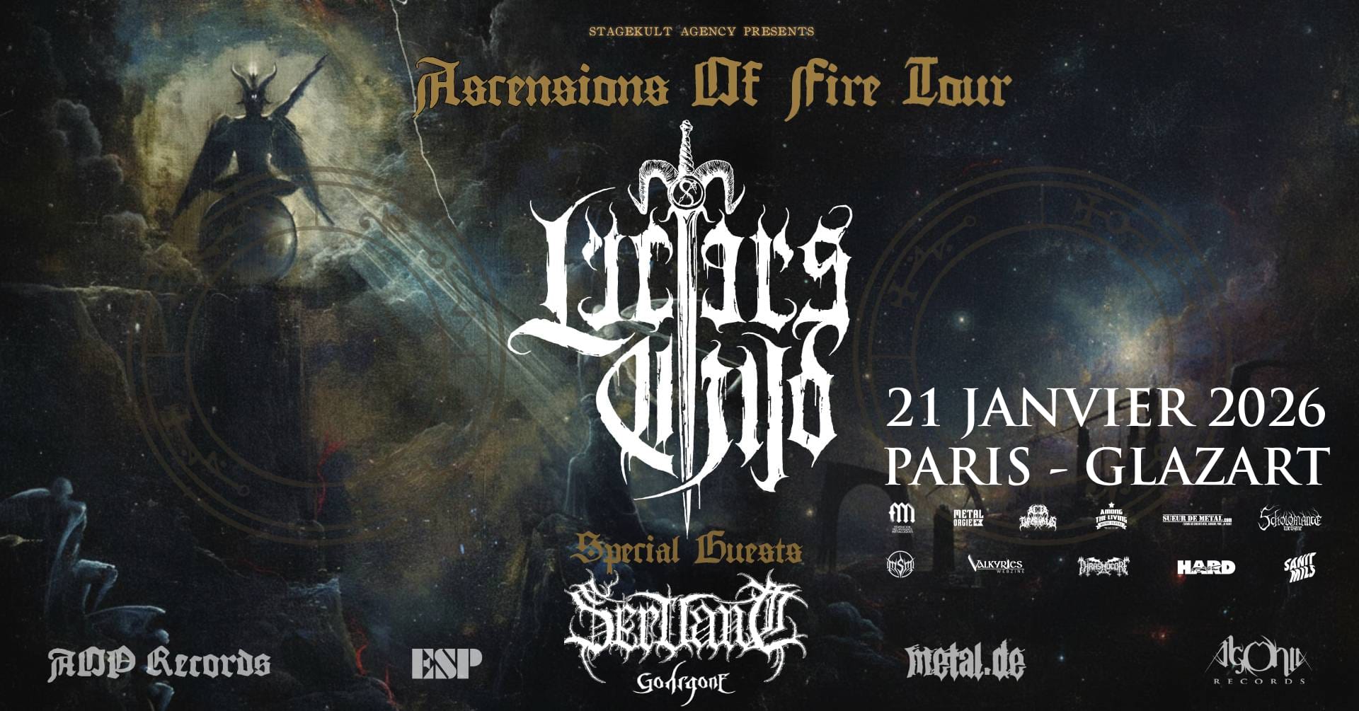 Lucifer's Child + Servant + Gohrgone Cover