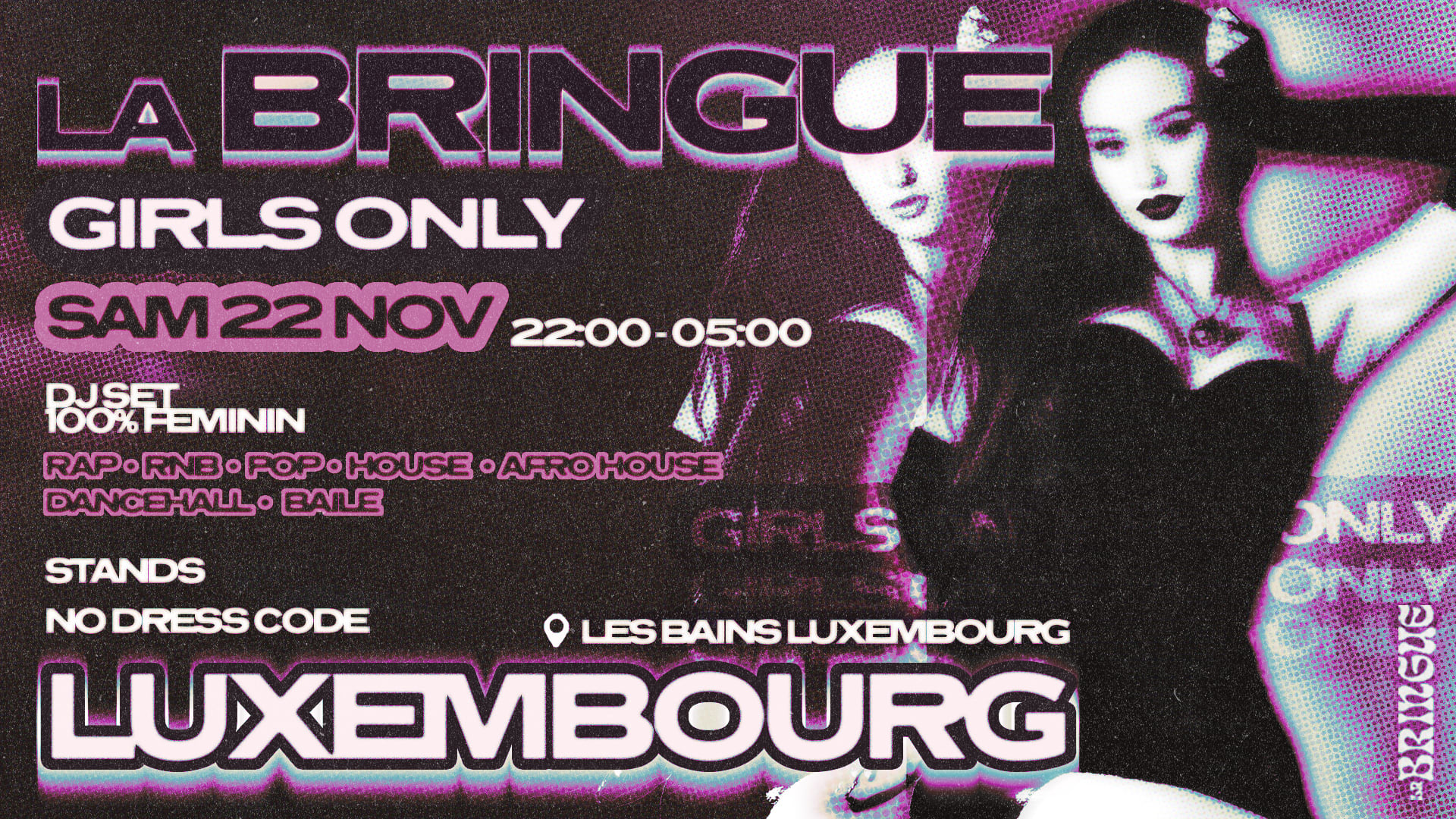 La Bringue Luxembourg - Girls Only Party Cover