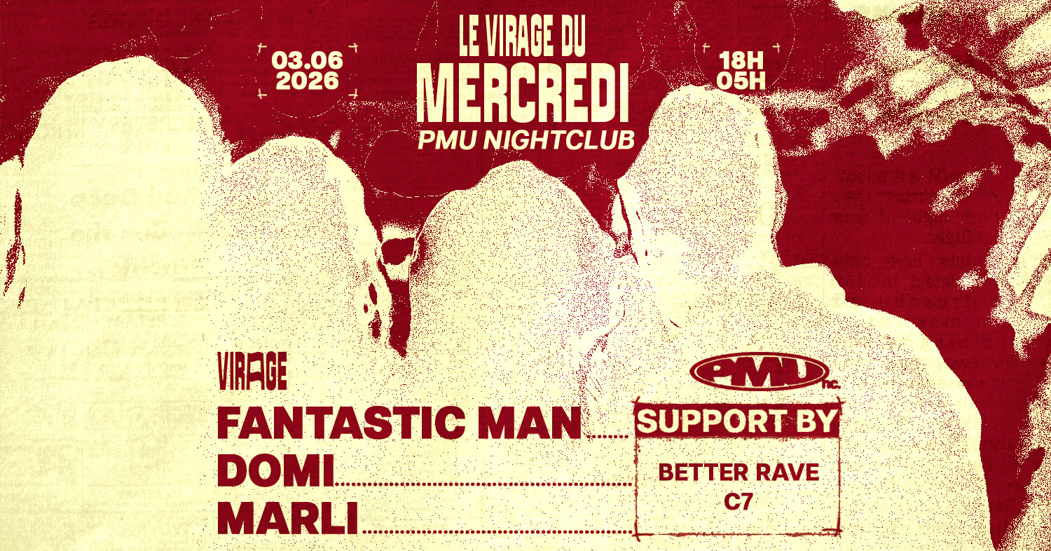 Le Virage Du Mercredi X Pmu Nightclub Cover