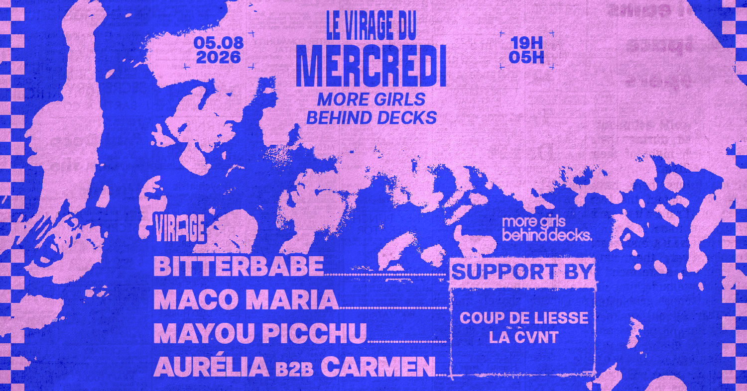 More Girls Behind Decks X Lvdm : Bitterbabe, Maco Maria Cover