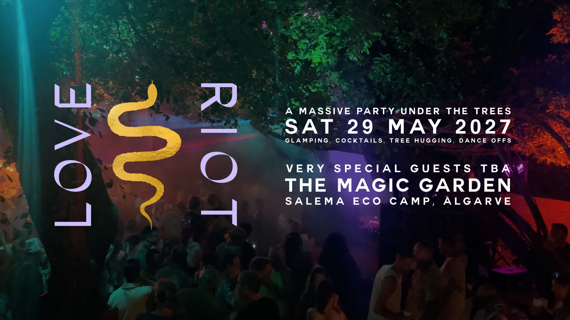 Love Riot Club @ The Magic Garden 2027 W/ Special Guests Tba Cover