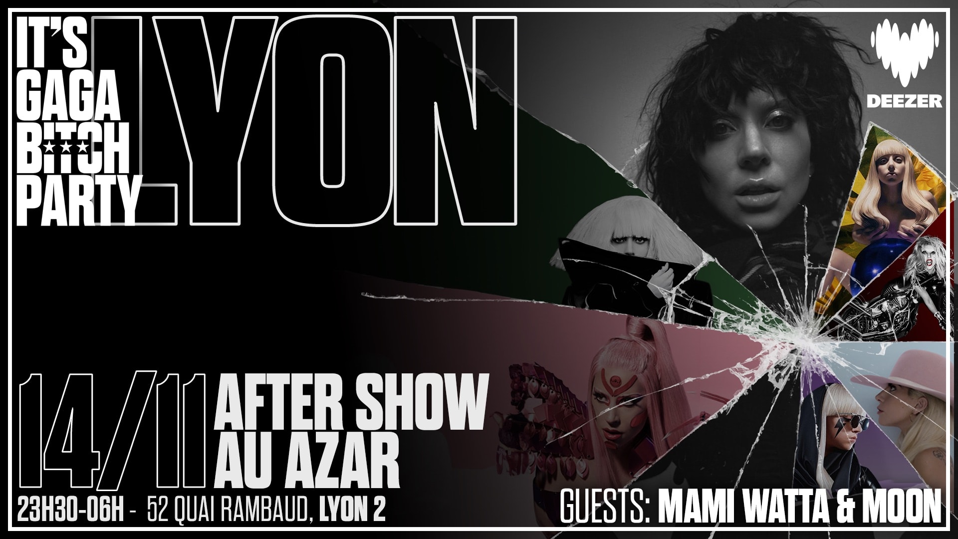 It's Gaga Bitch Party Lyon (Aftershow Lady Gaga) Cover
