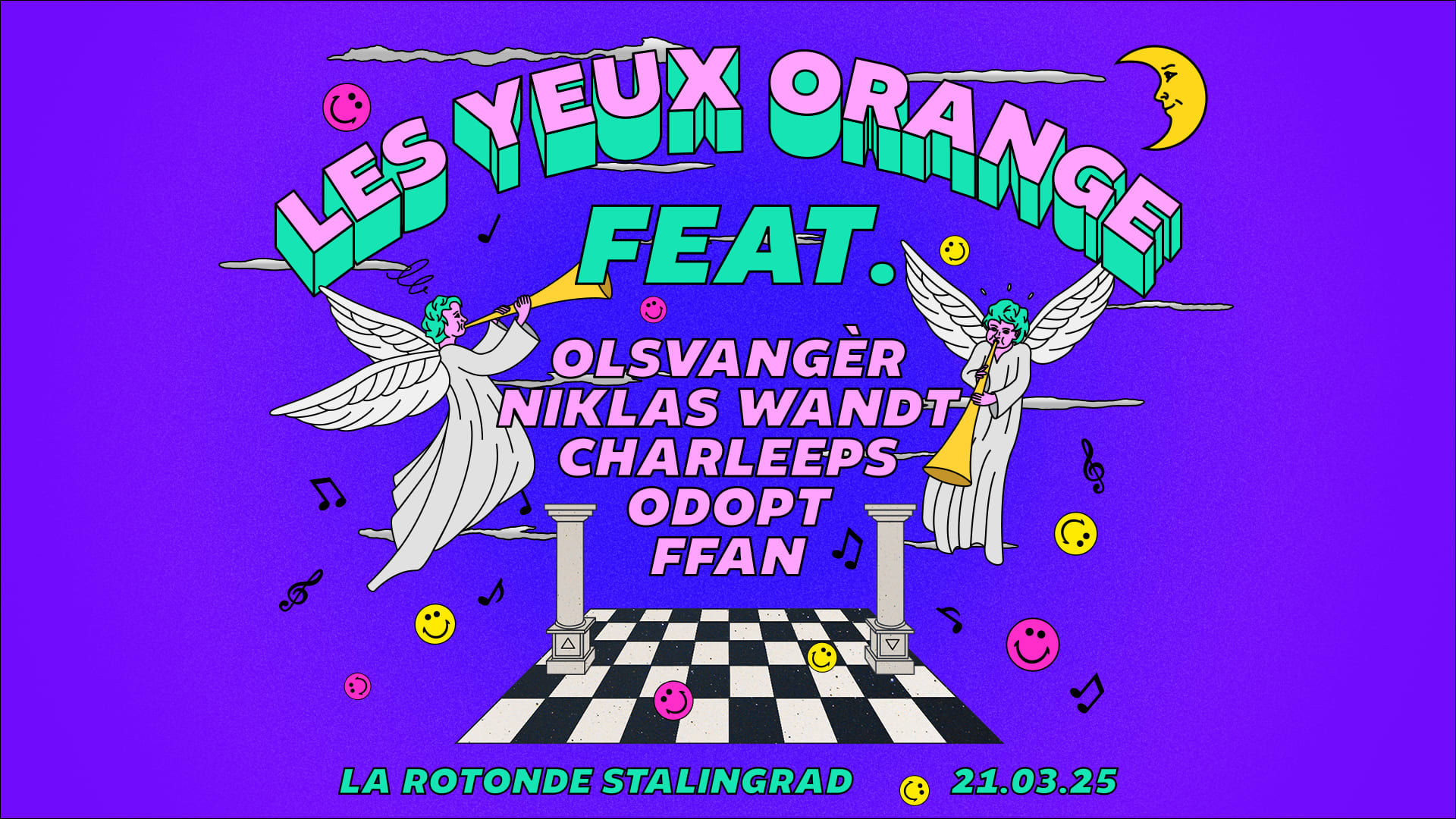 Les Yeux Orange - Feat. Olsvangèr & More | 3 Scènes Cover
