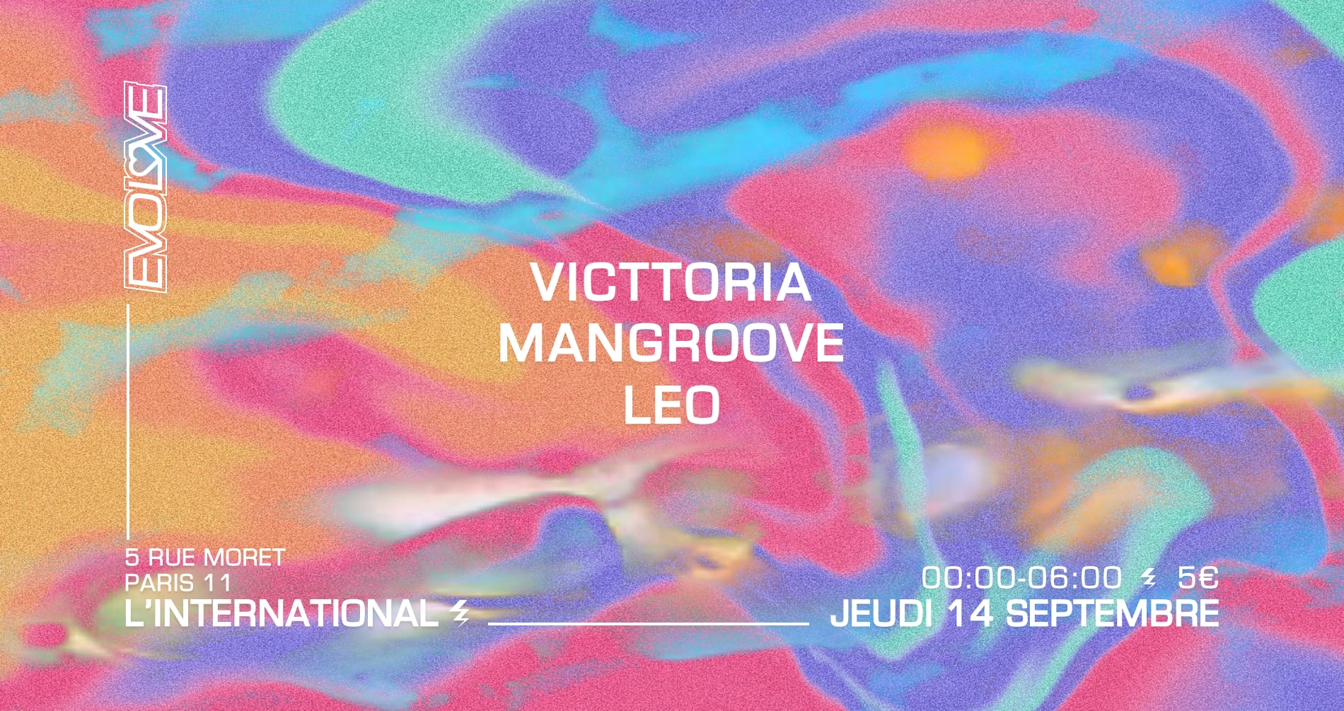 Evolove @ L'international Cover