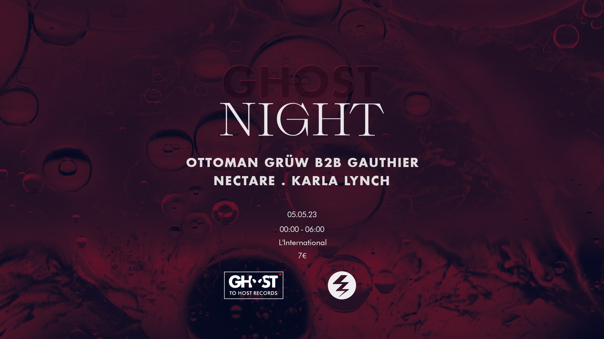 Ghost Night#7 - Ottoman Grüw, Gauthier, Nectare, Karla Lynch Cover