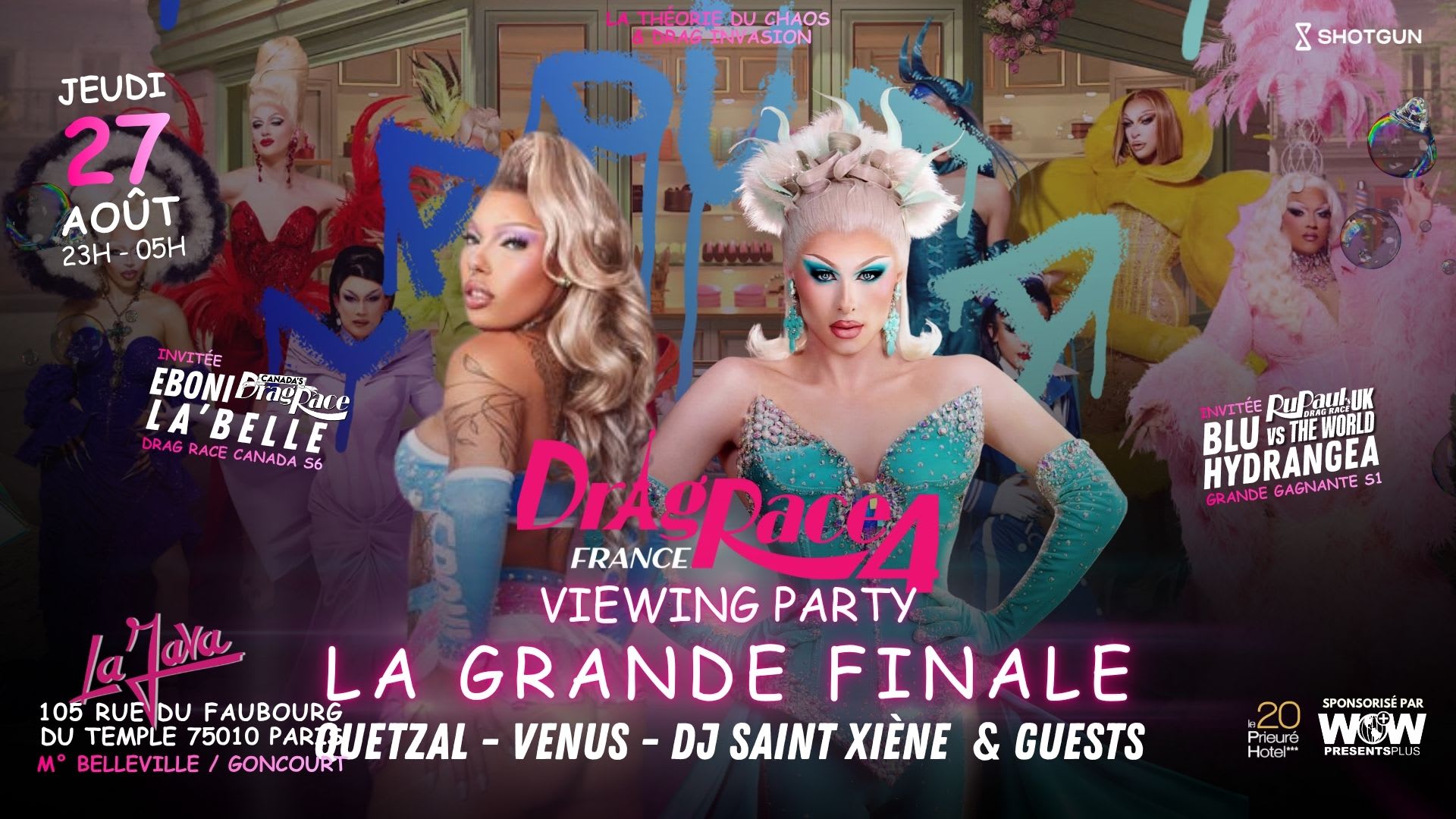 Viewing Finale Drag Race Fr S4 + Lapüta : Cabaret Hyperpop Cover