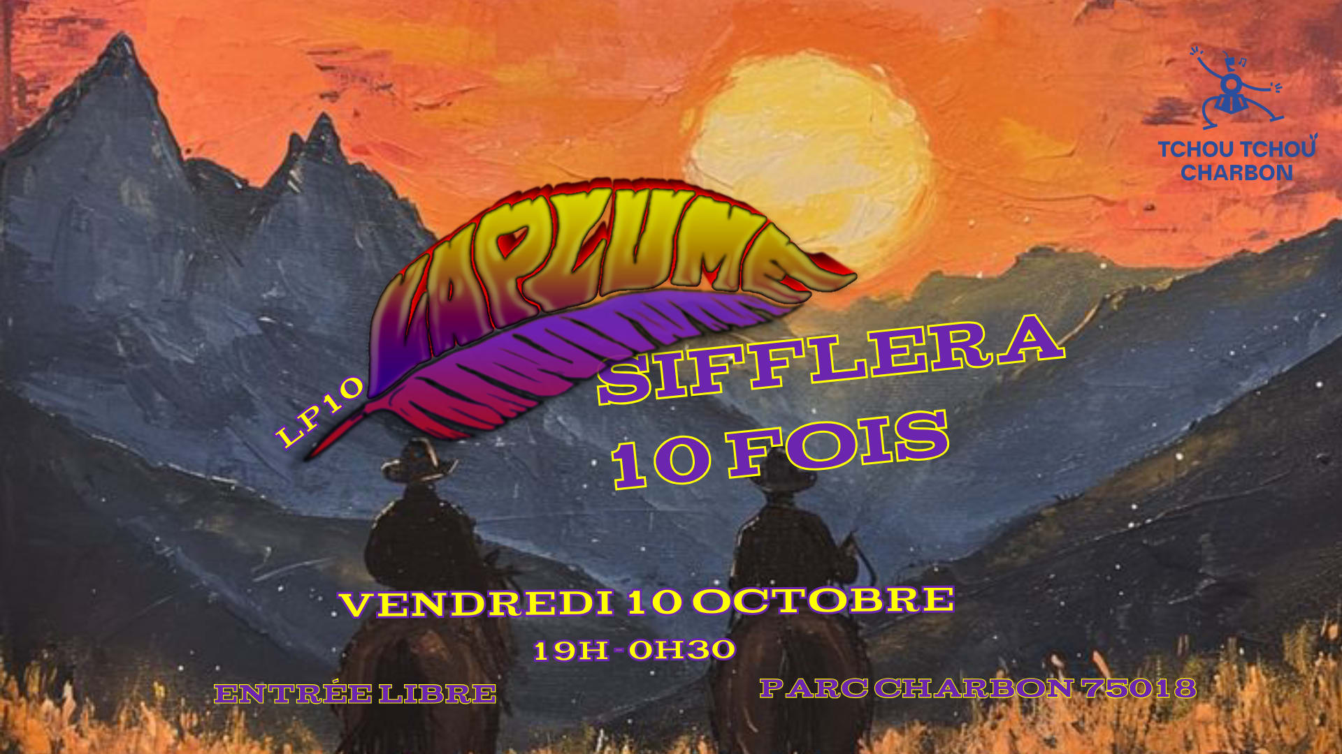 La Plume Sifflera 10 Fois - Lp10 X Birthday Edition Cover
