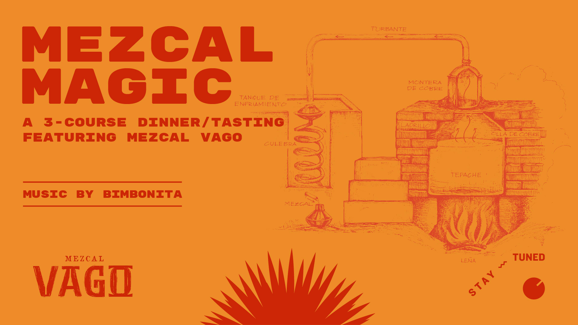 Vago Mezcal Dinner Cover