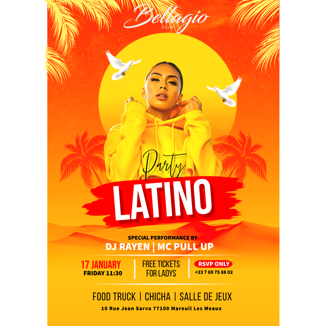 Latino Party - Dj Rayen - Pull Up Cover