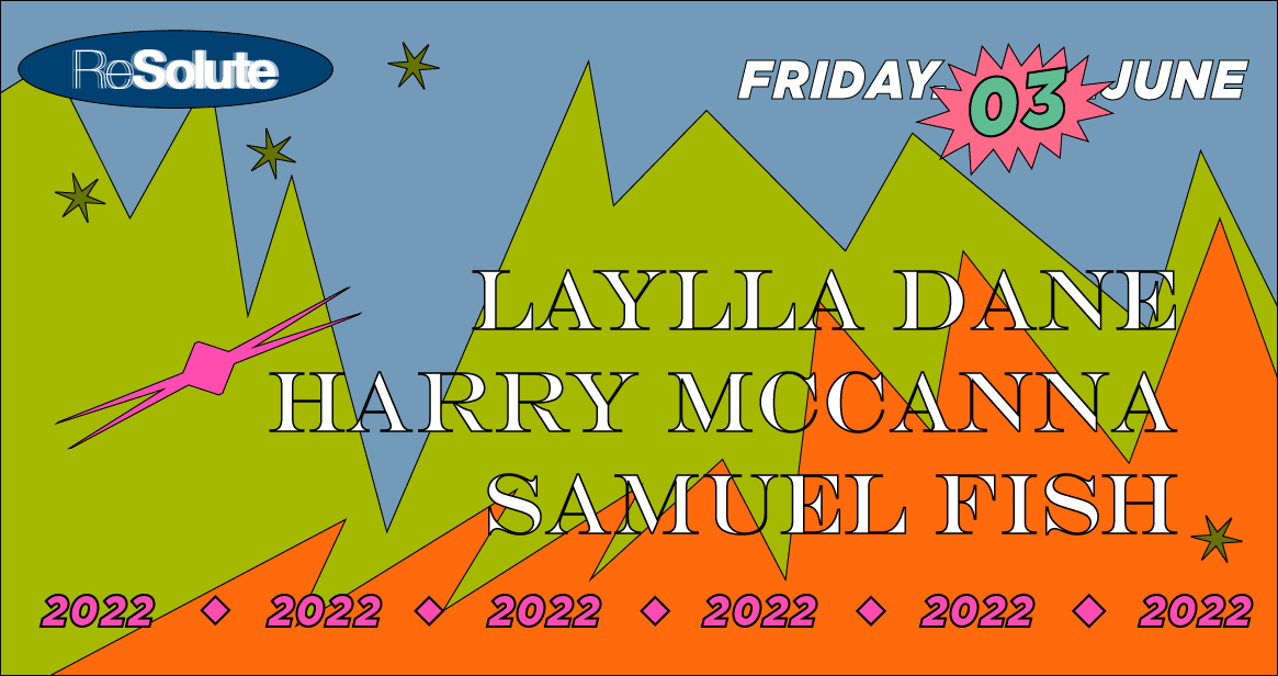 Resolute With Laylla Dane, Harry Mccanna & Samuel Fish Cover