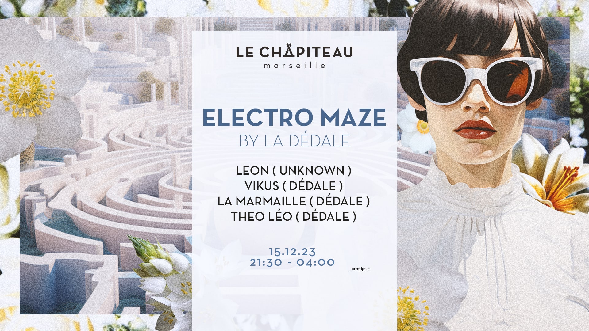 Électro Maze // La Dédale Cover