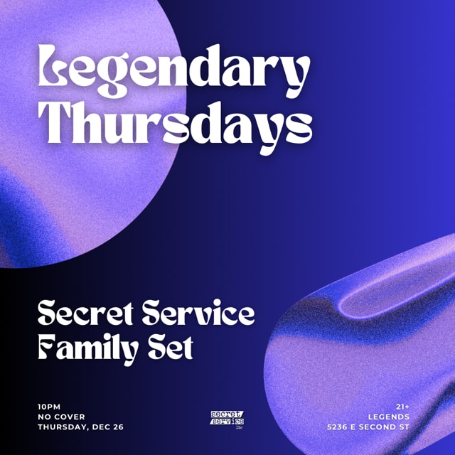 Secret Service Thursdays: Family Closing Party Cover
