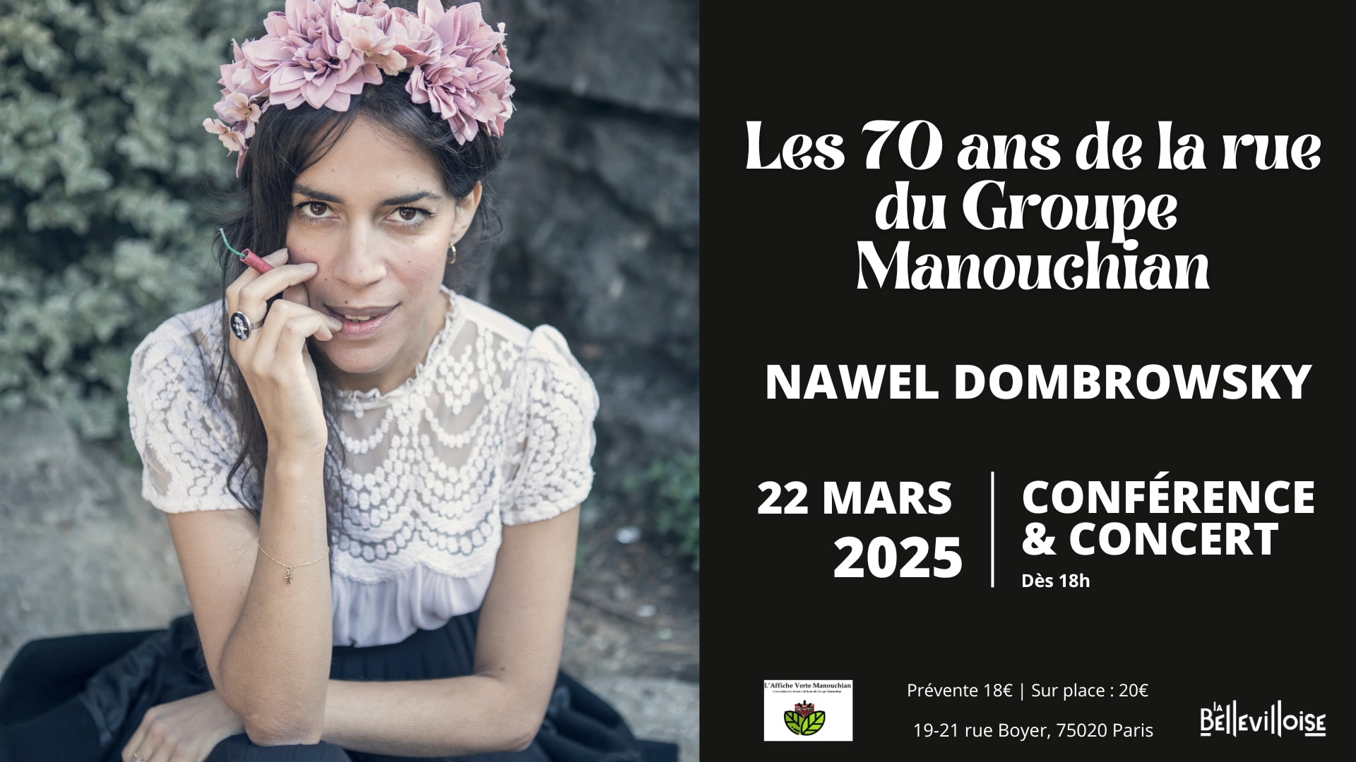 Les 70 Ans De La Rue Du Groupe Manouchian Cover