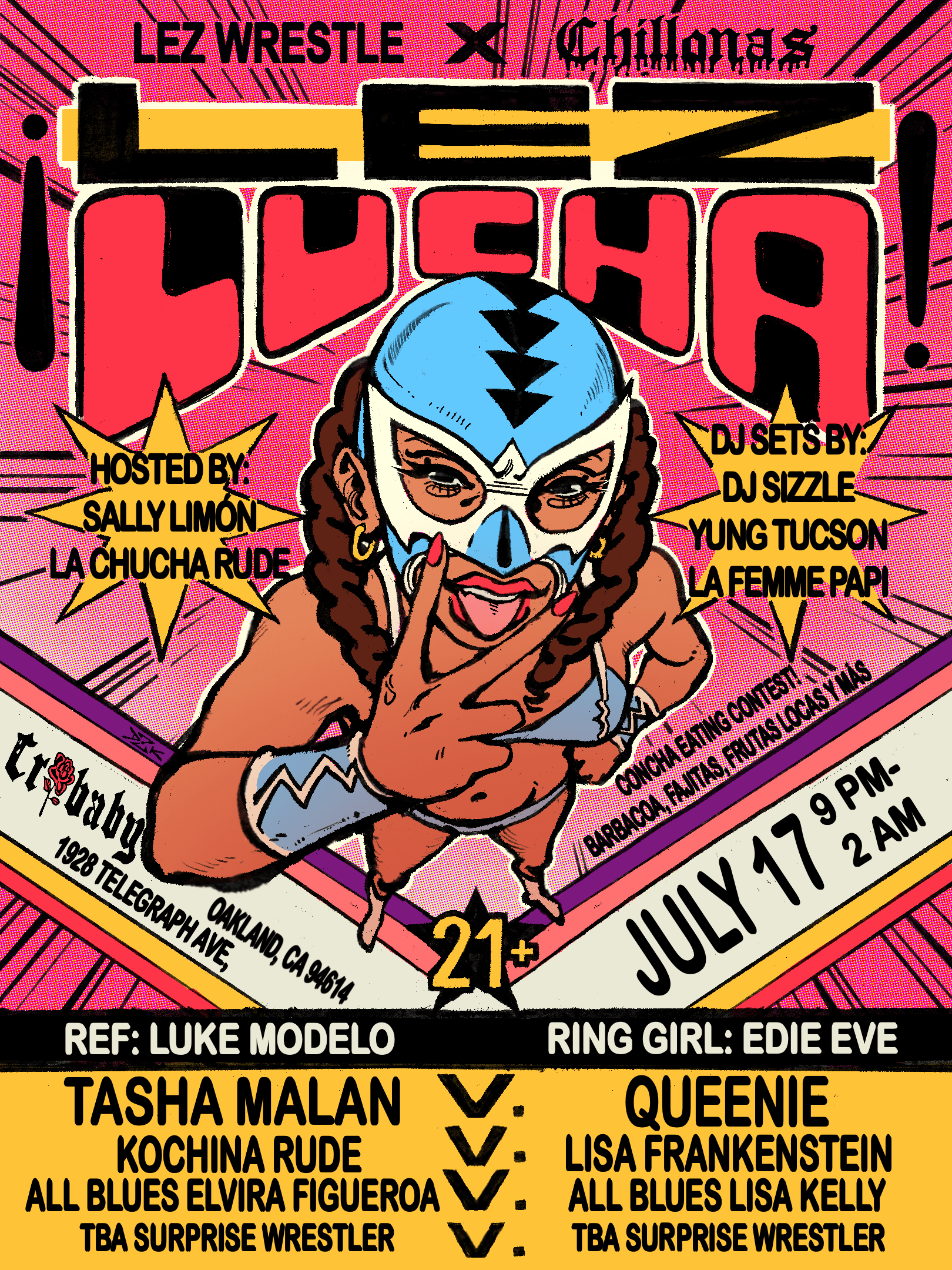 Lez Lucha Cover
