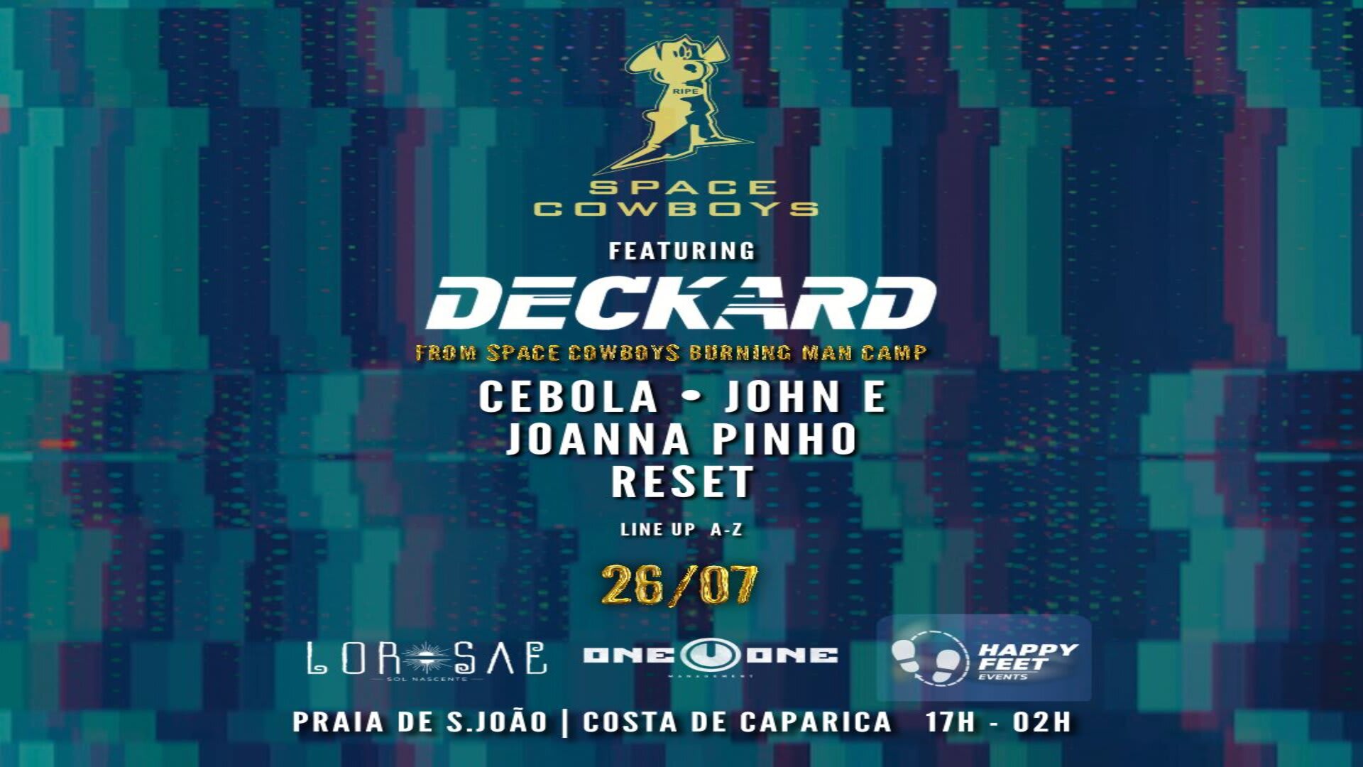 The Real Thing At Lorosae  Dj Deckard From Space Cowboys Cover