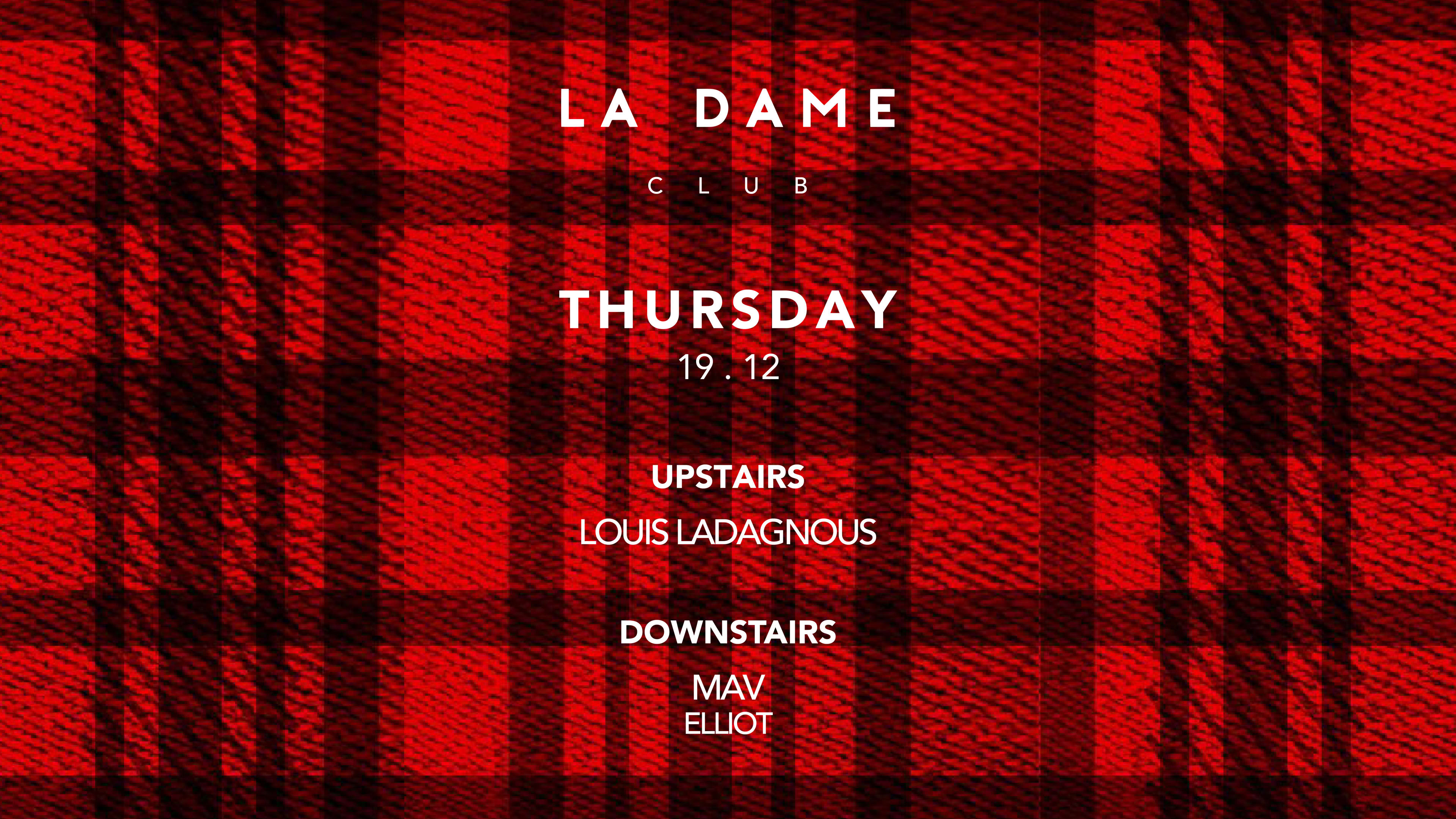 La Dame // Jeu 19 Dec // Louis Ladagnous - Mav Cover