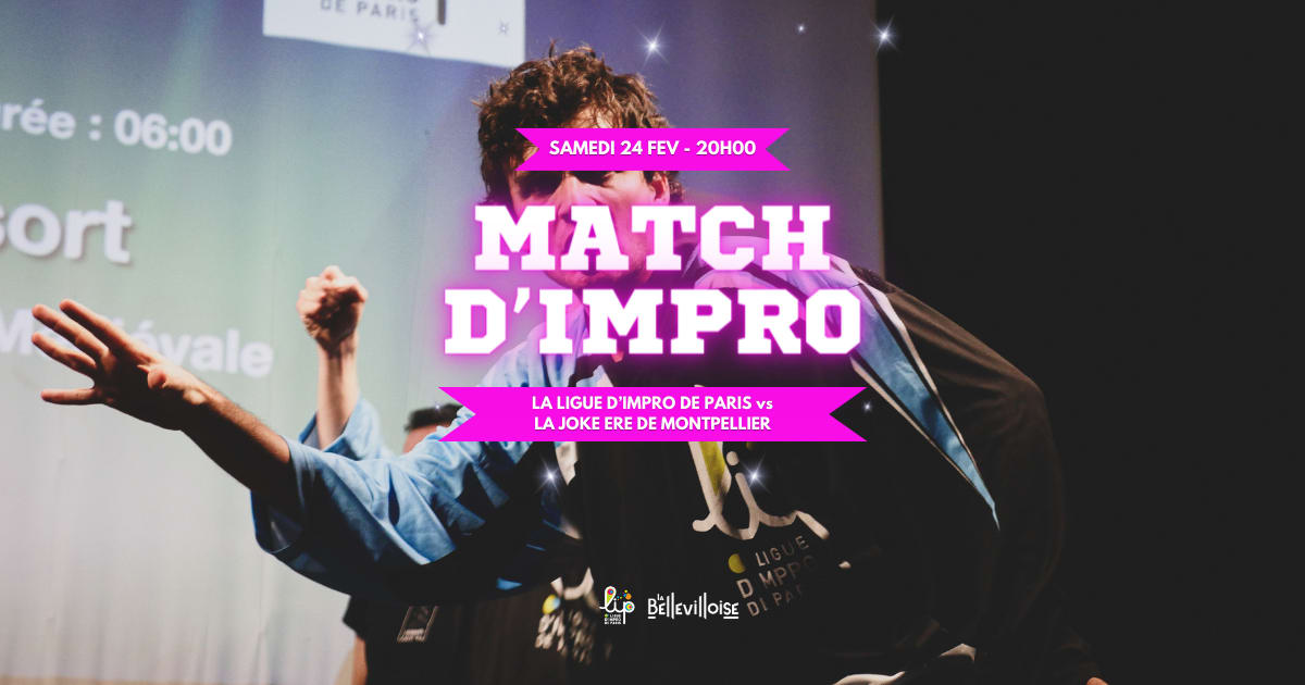 Ligue D'improvisation De Paris | 24.02 Cover