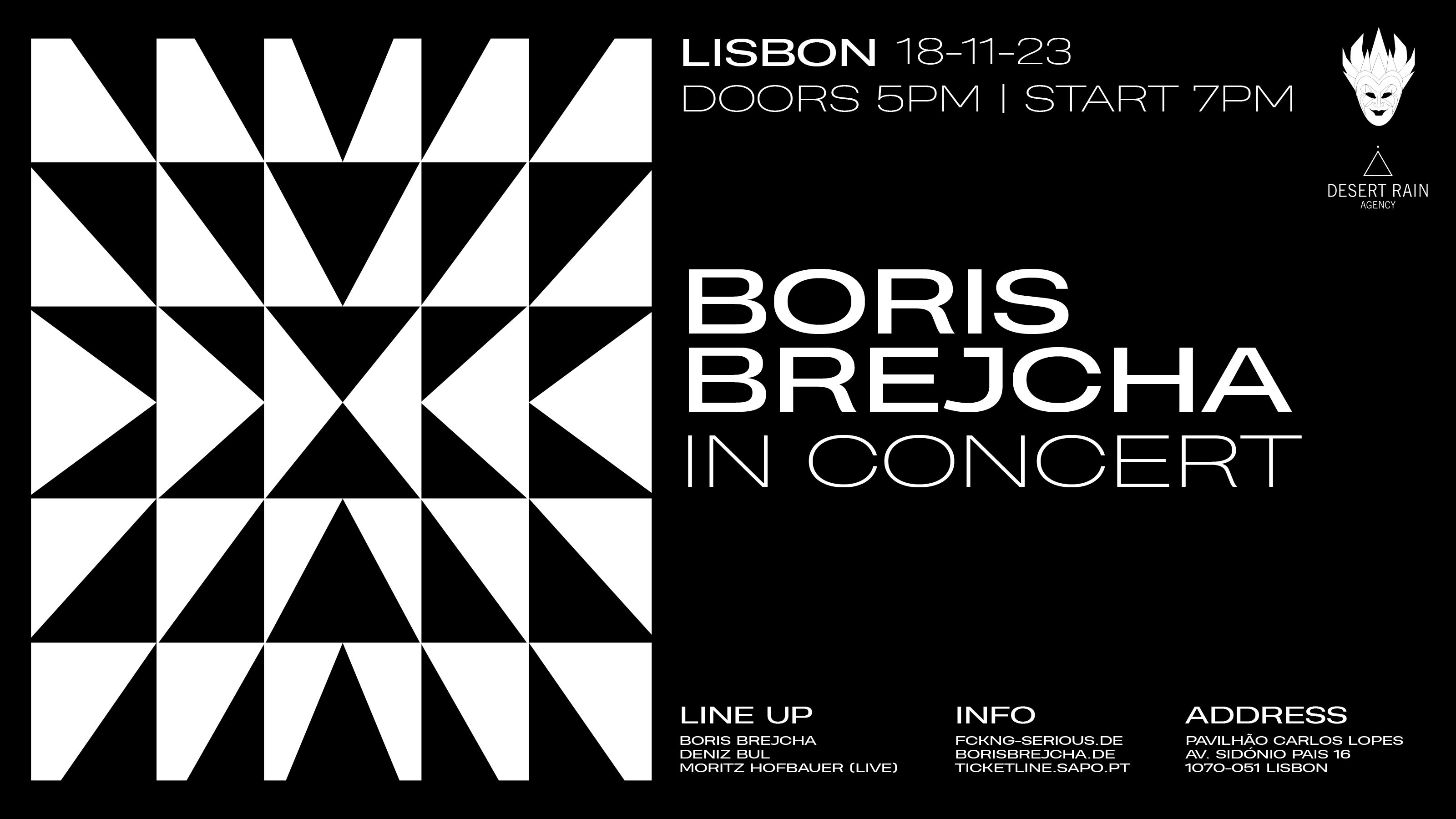 Boris Brejcha In Concert - Lisbon 2023 Cover