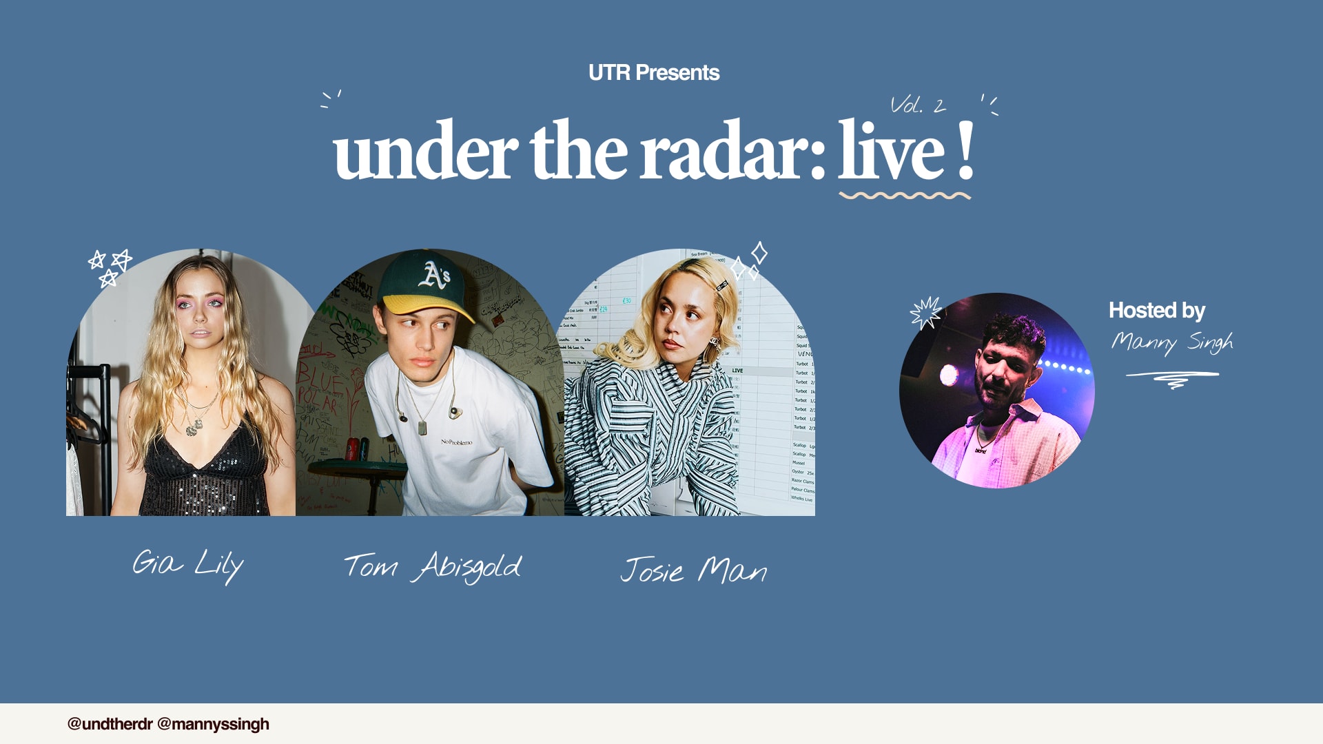 Under The Radar Live: Vol 3 Cover