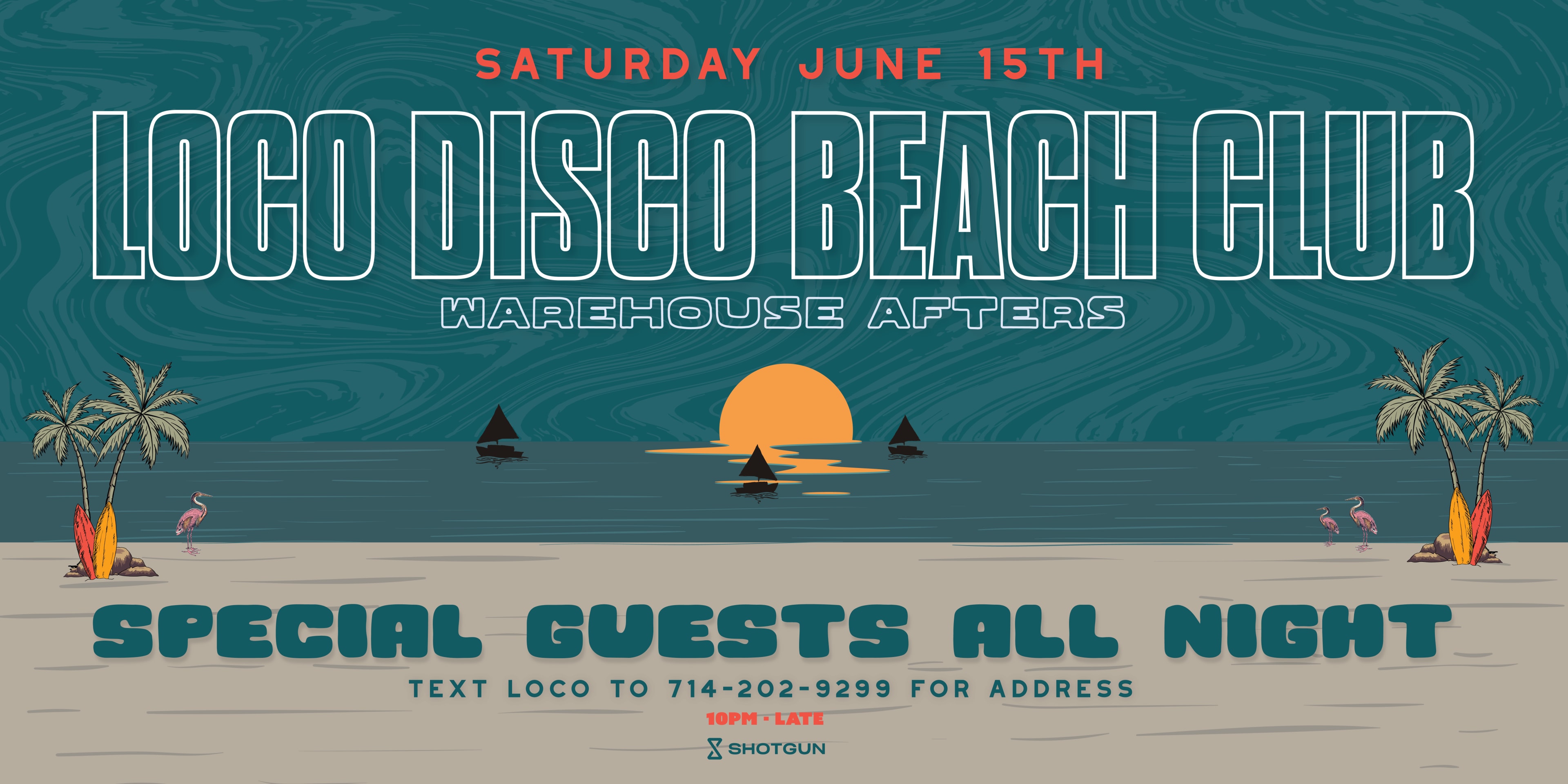 Beach Club Warehouse Afters W/ Special Guests Cover